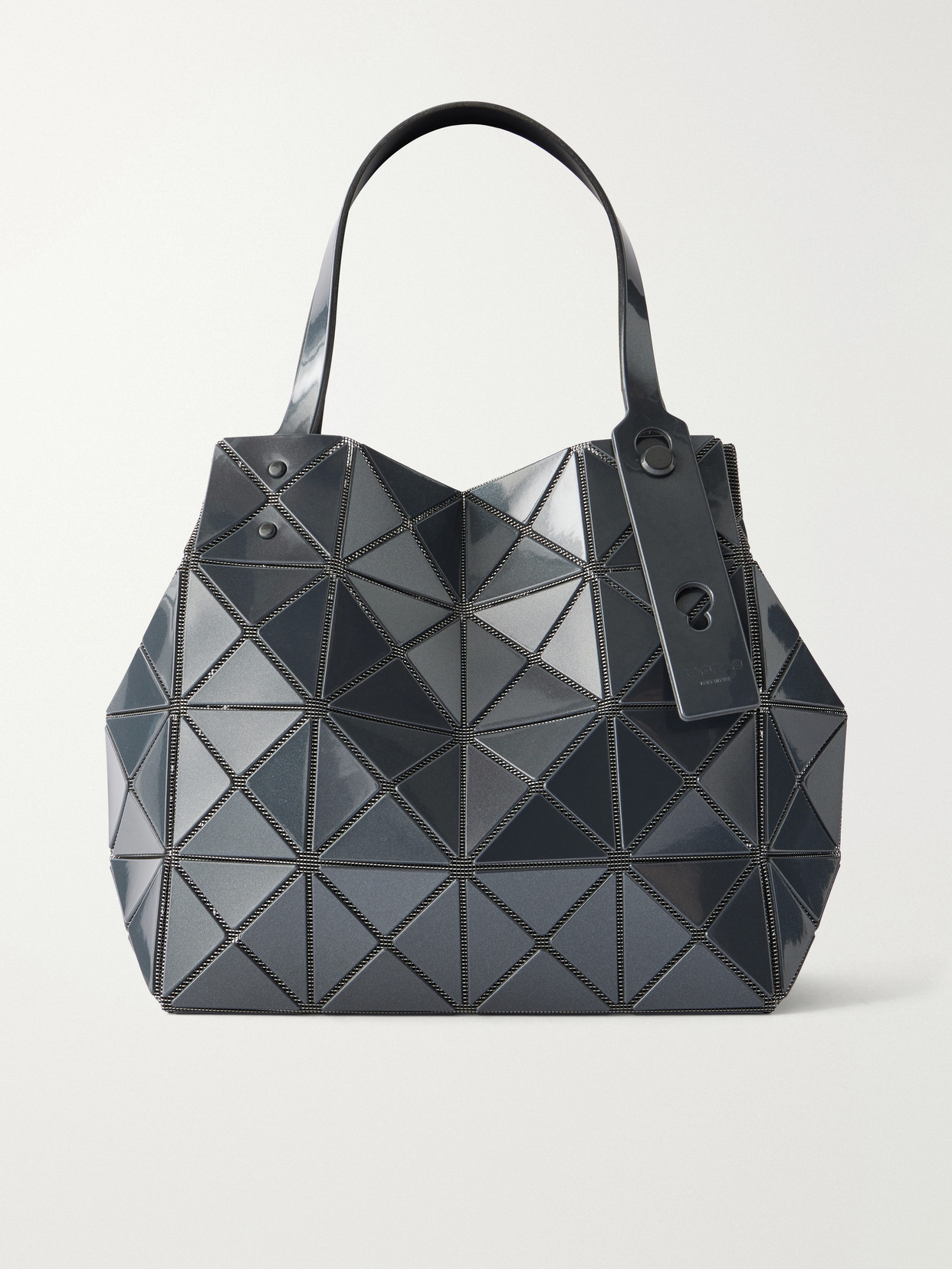 Bao Bao Issey Miyake Carat Rubber Bag In Gray