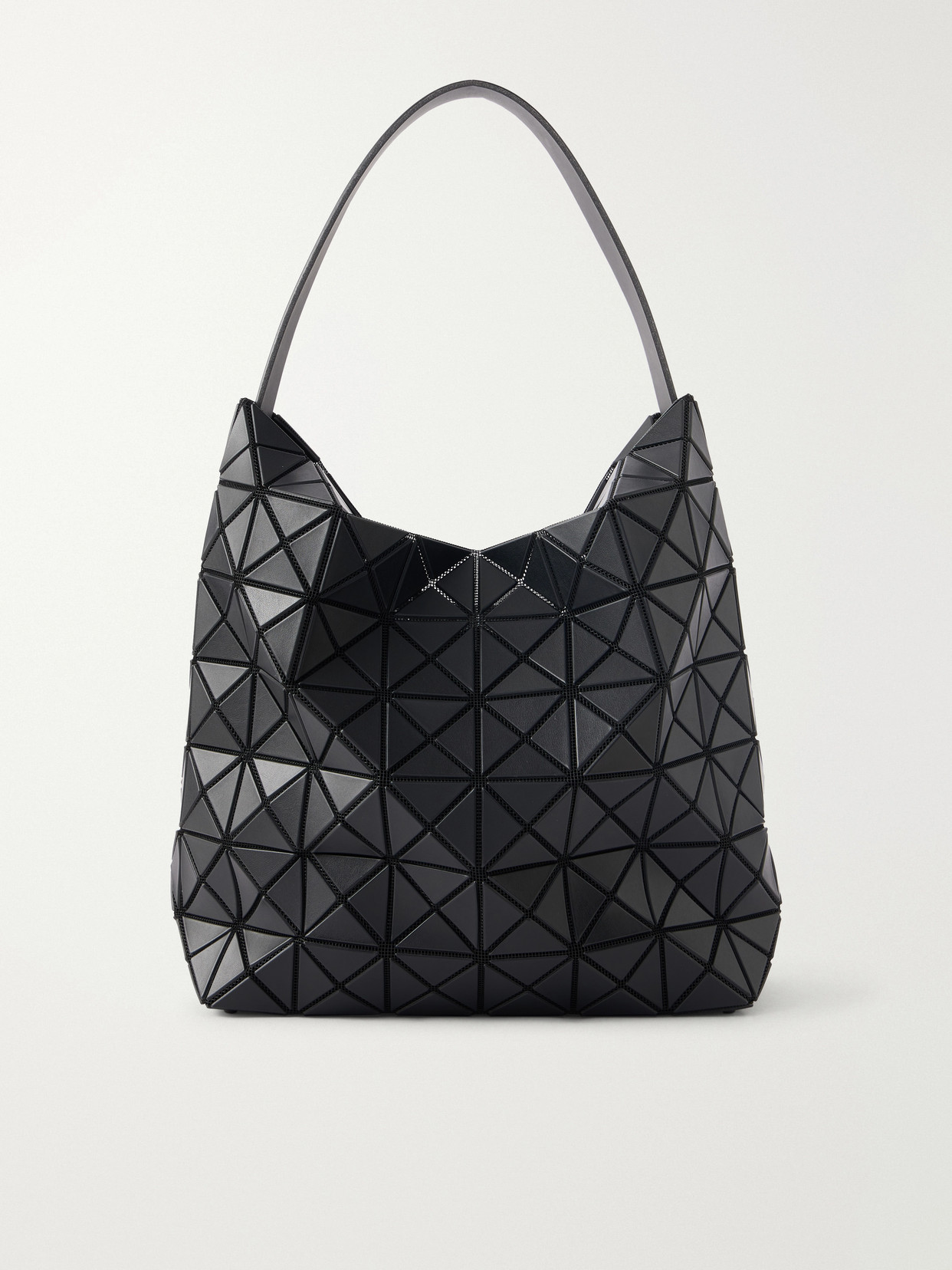 Bao Bao Issey Miyake Valley Glossed Tote In Black