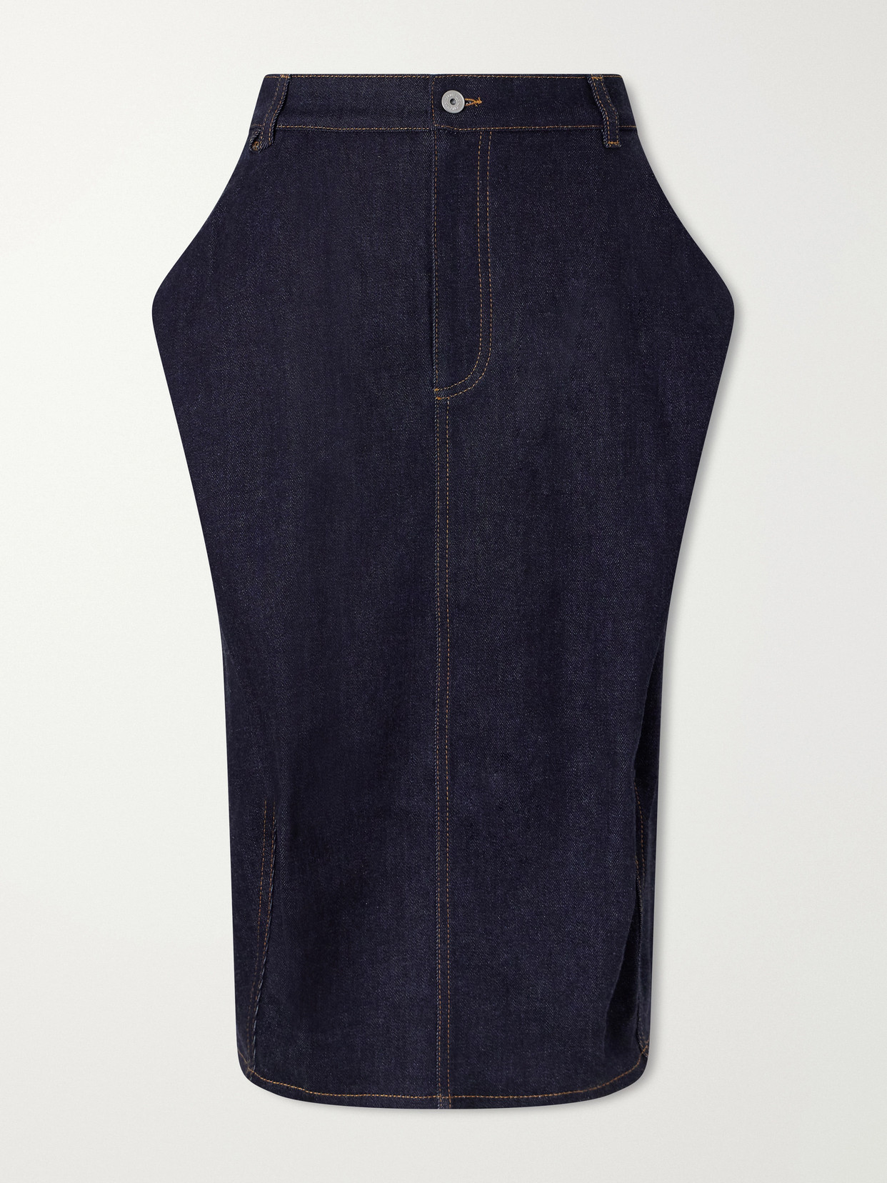 Cubisto De Nimes Cotton-Blend Denim Midi