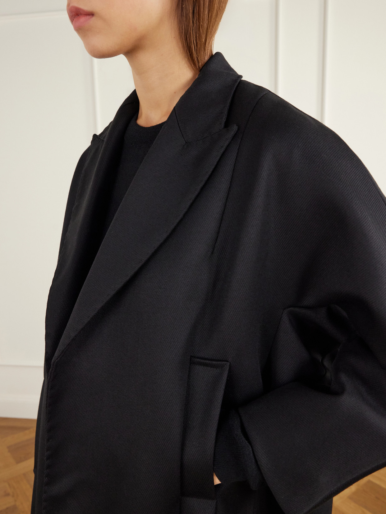 Wool-Gabardine Coat