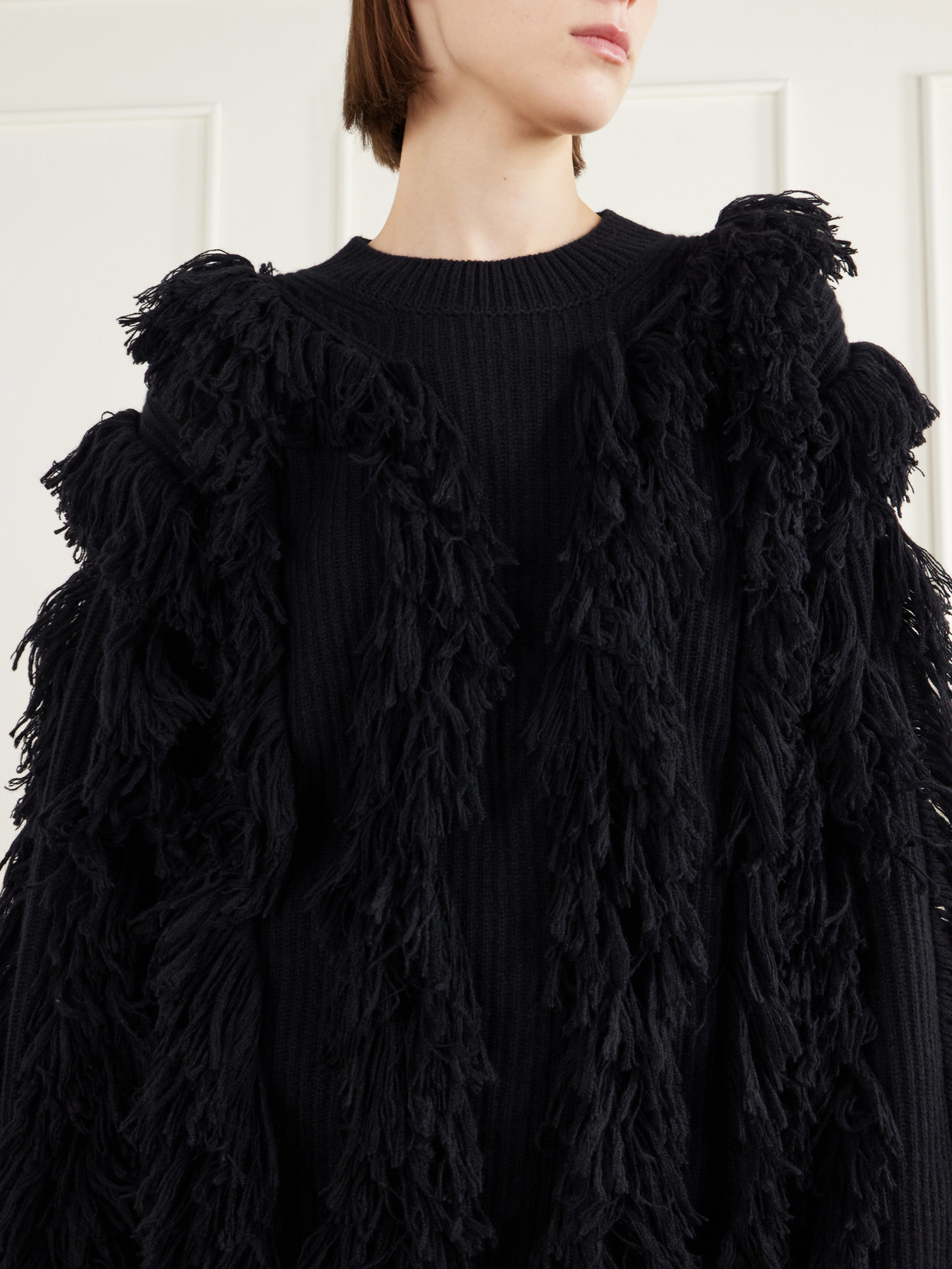Kiri Fringed Cashmere Sweater
