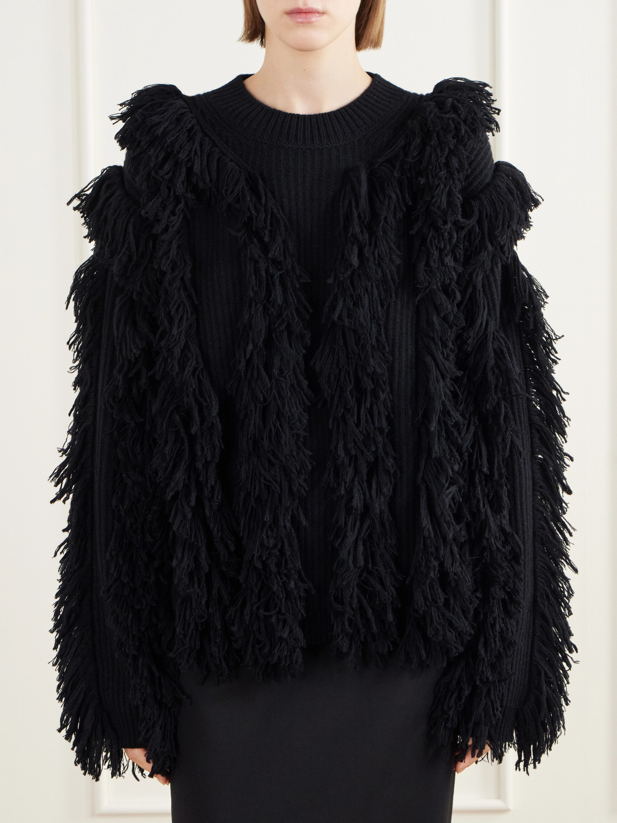 Kiri Fringed Cashmere Sweater