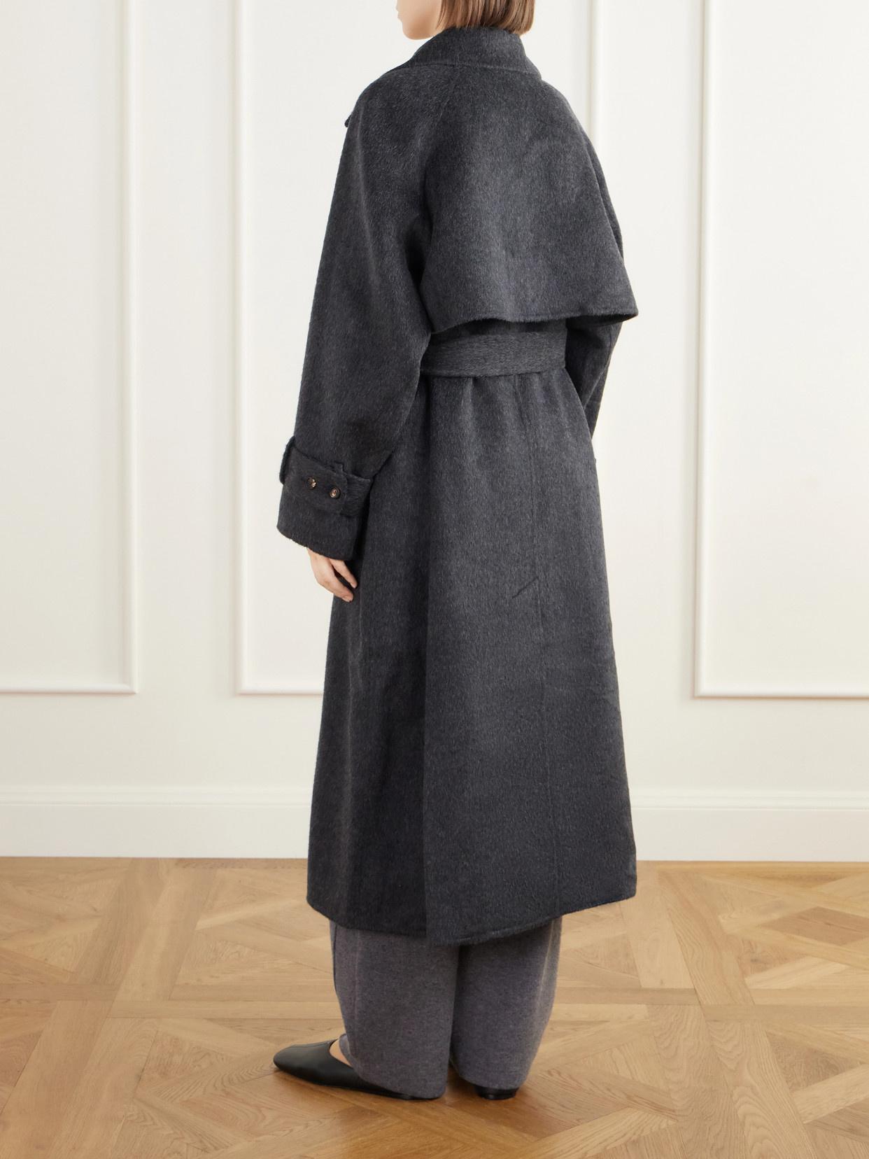 Double-Faced Wool And Alpaca-Blend Coat