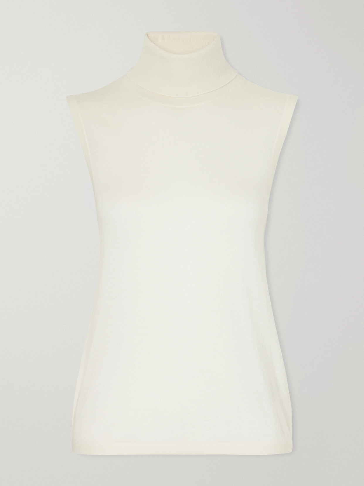 Marelyn Cashmere Knitted Turtleneck Top