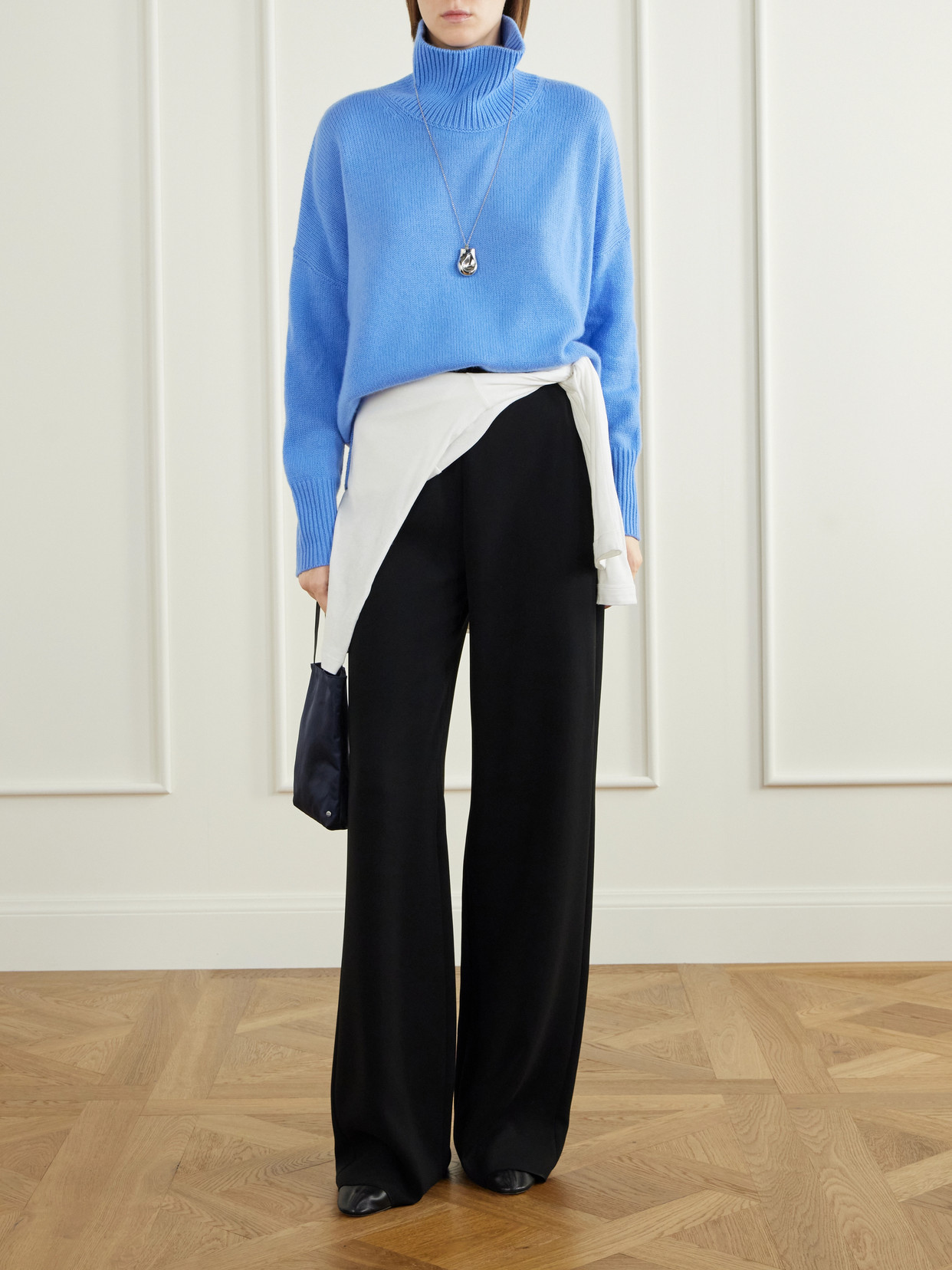 Hiedi Cashmere Turtleneck Sweater
