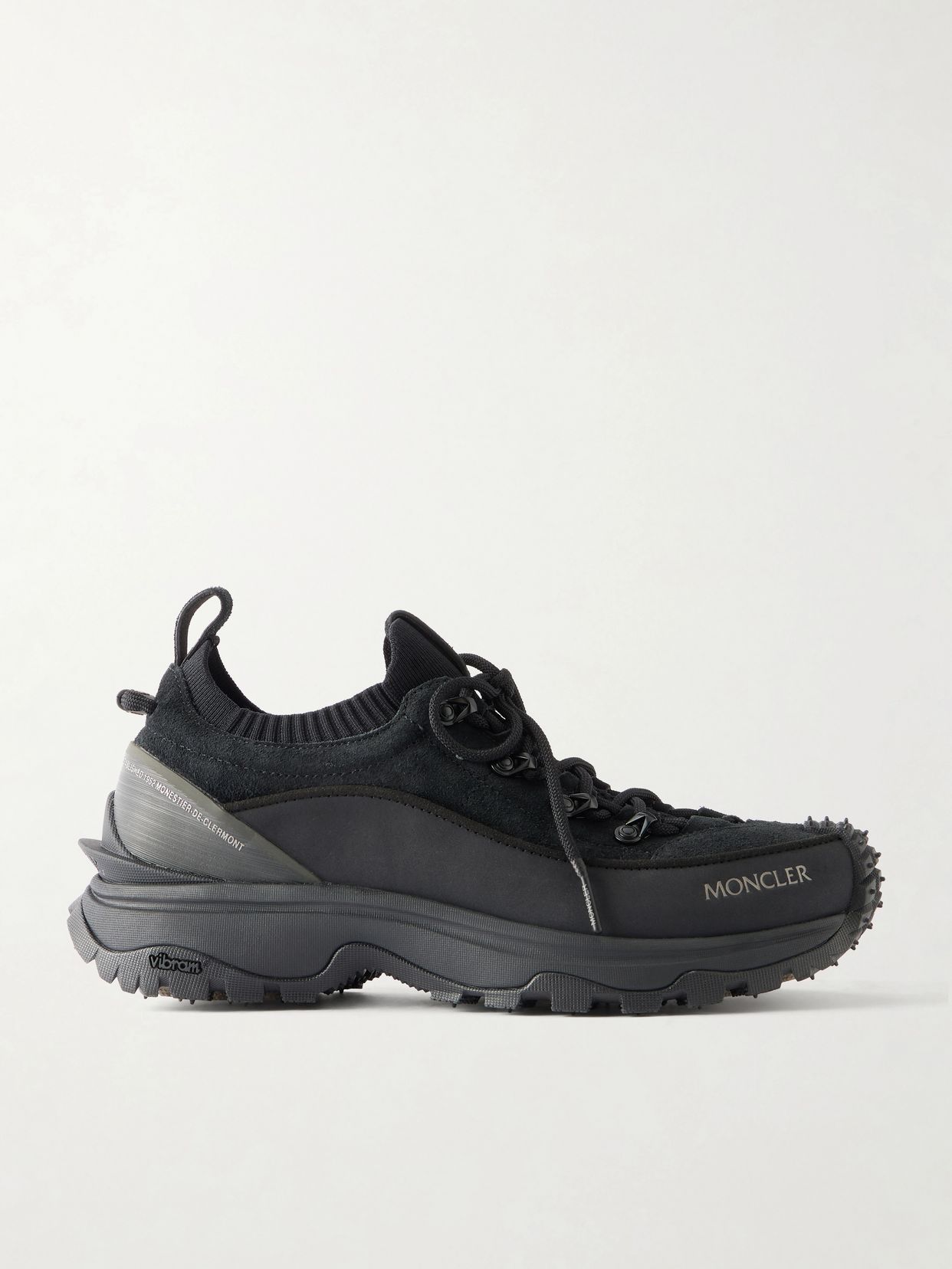 Trailgrip Lite3 Rubber Trimmed Suede Sneakers