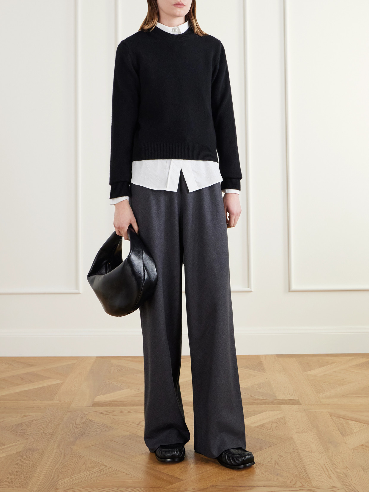 Kael Asymmetrical Cotton-Poplin Shirt