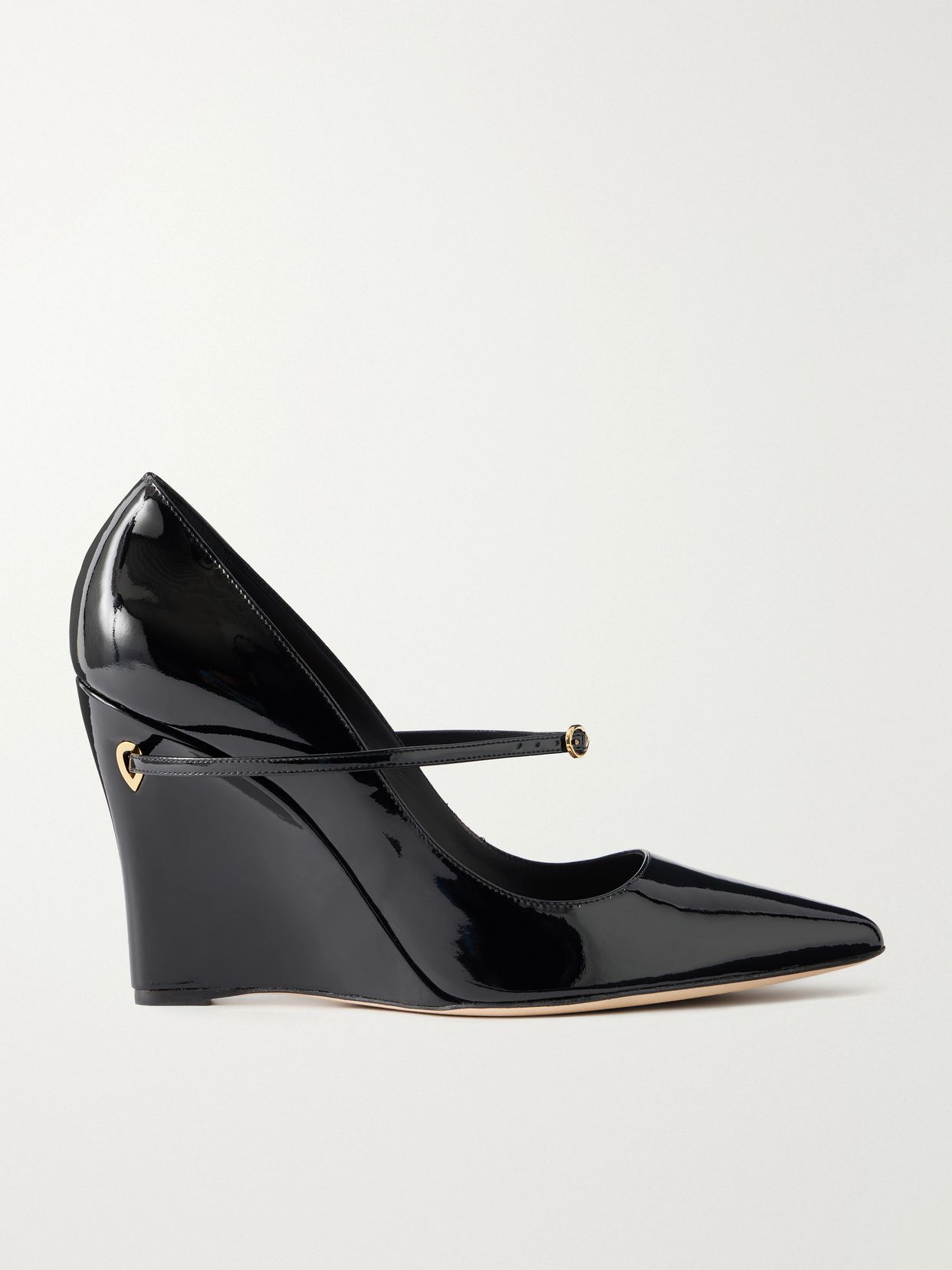 Lorenzo 105 patent-leather pumps