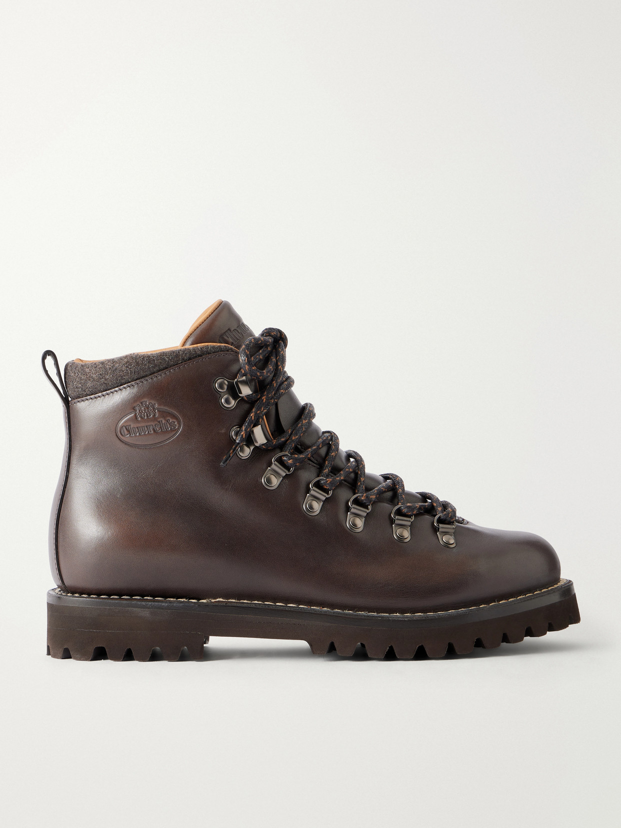 Church's Poulton Leather Ankle Boots In Brown