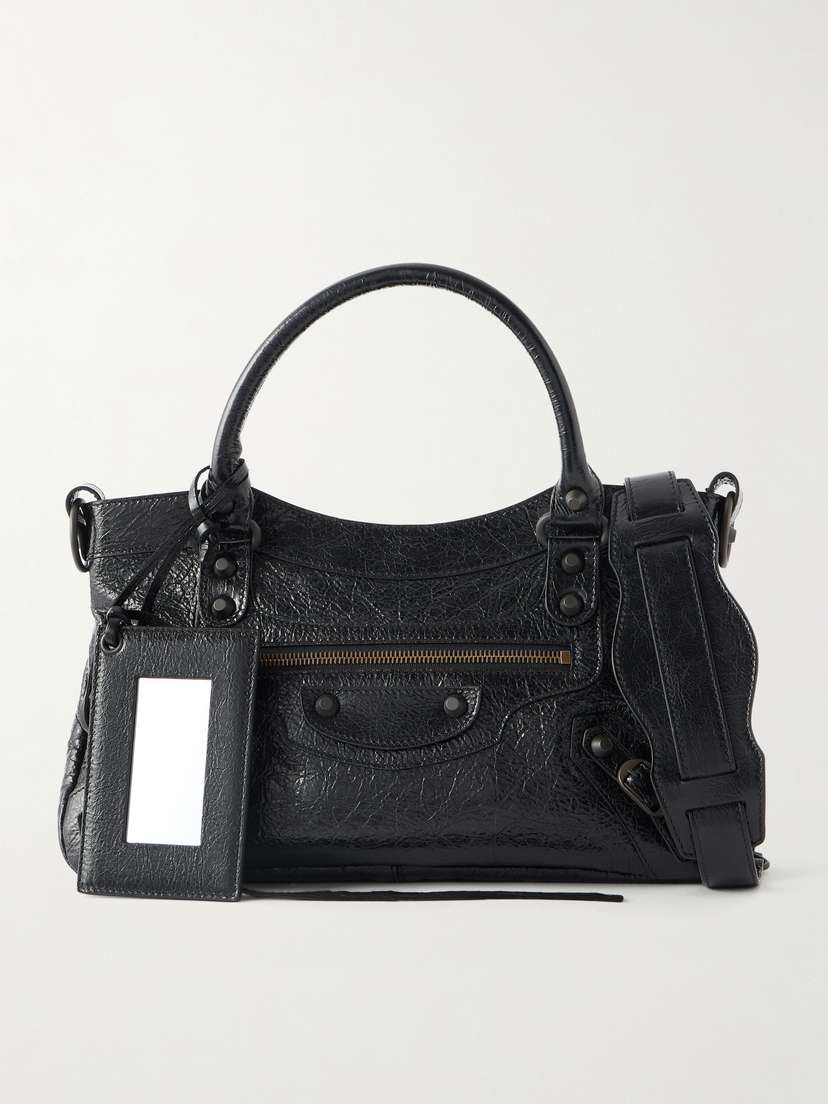 Balenciaga Le City First Leather Shoulder Bag