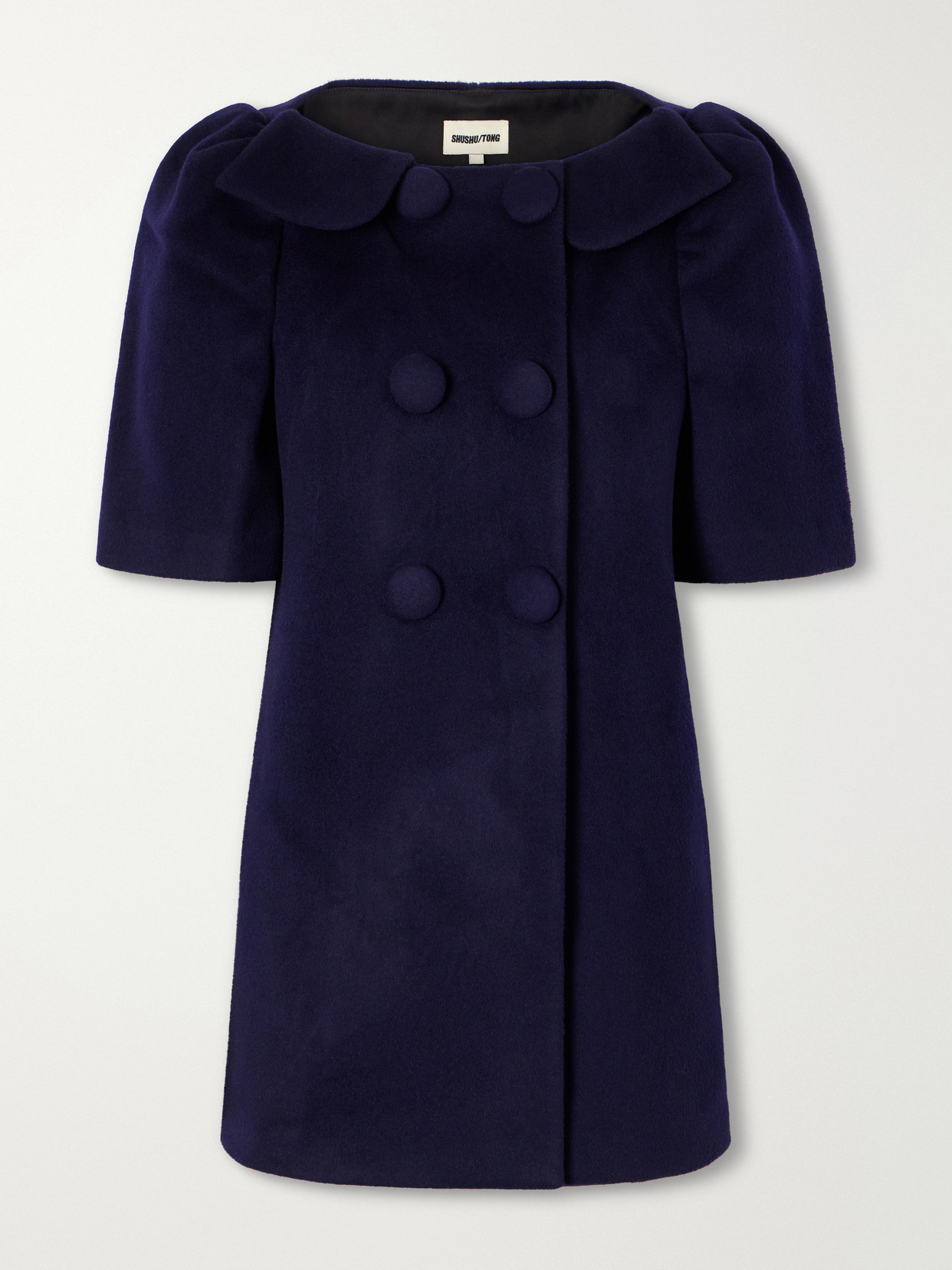 Shushu-tong Wool Coat In Blue