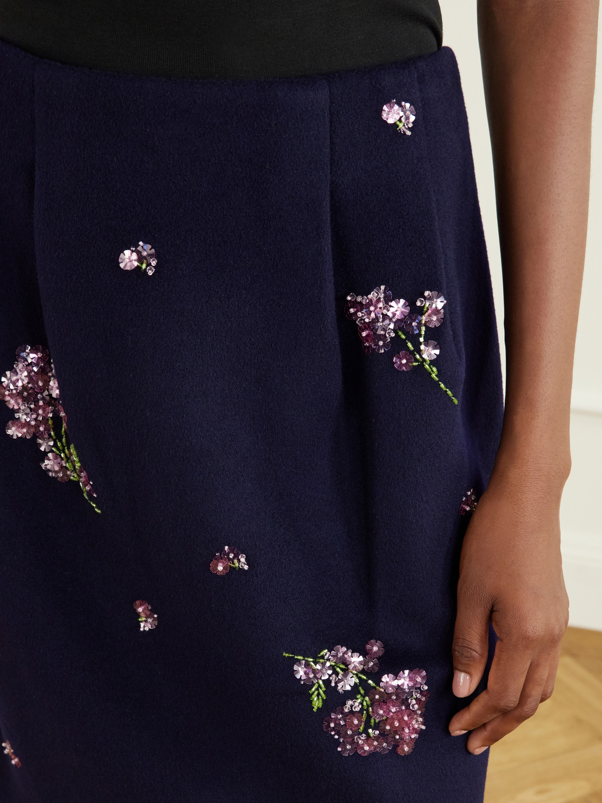 Shushu/Tong - Sequin-Embellished Midi