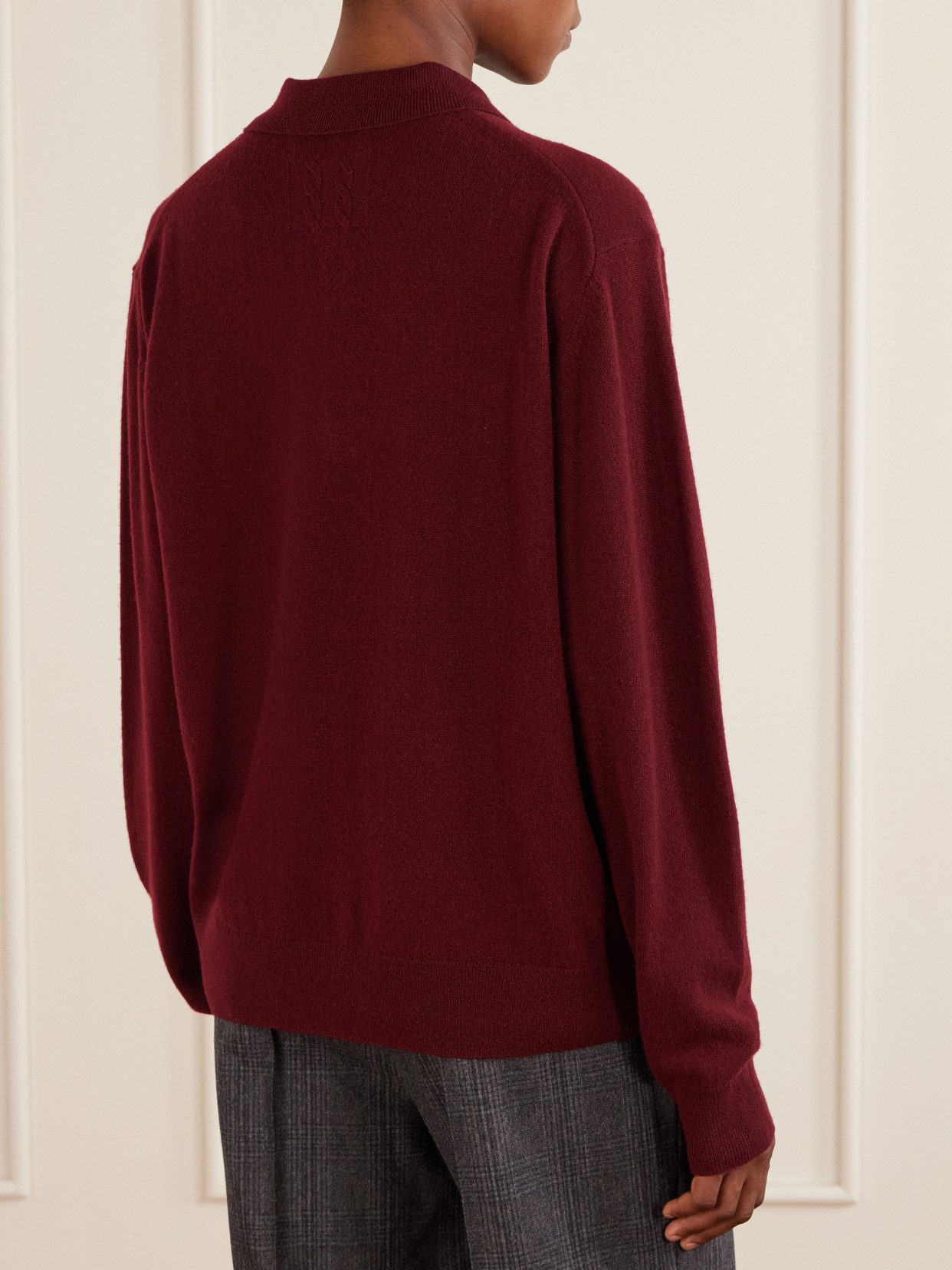 Jovan Cashmere Polo Sweater