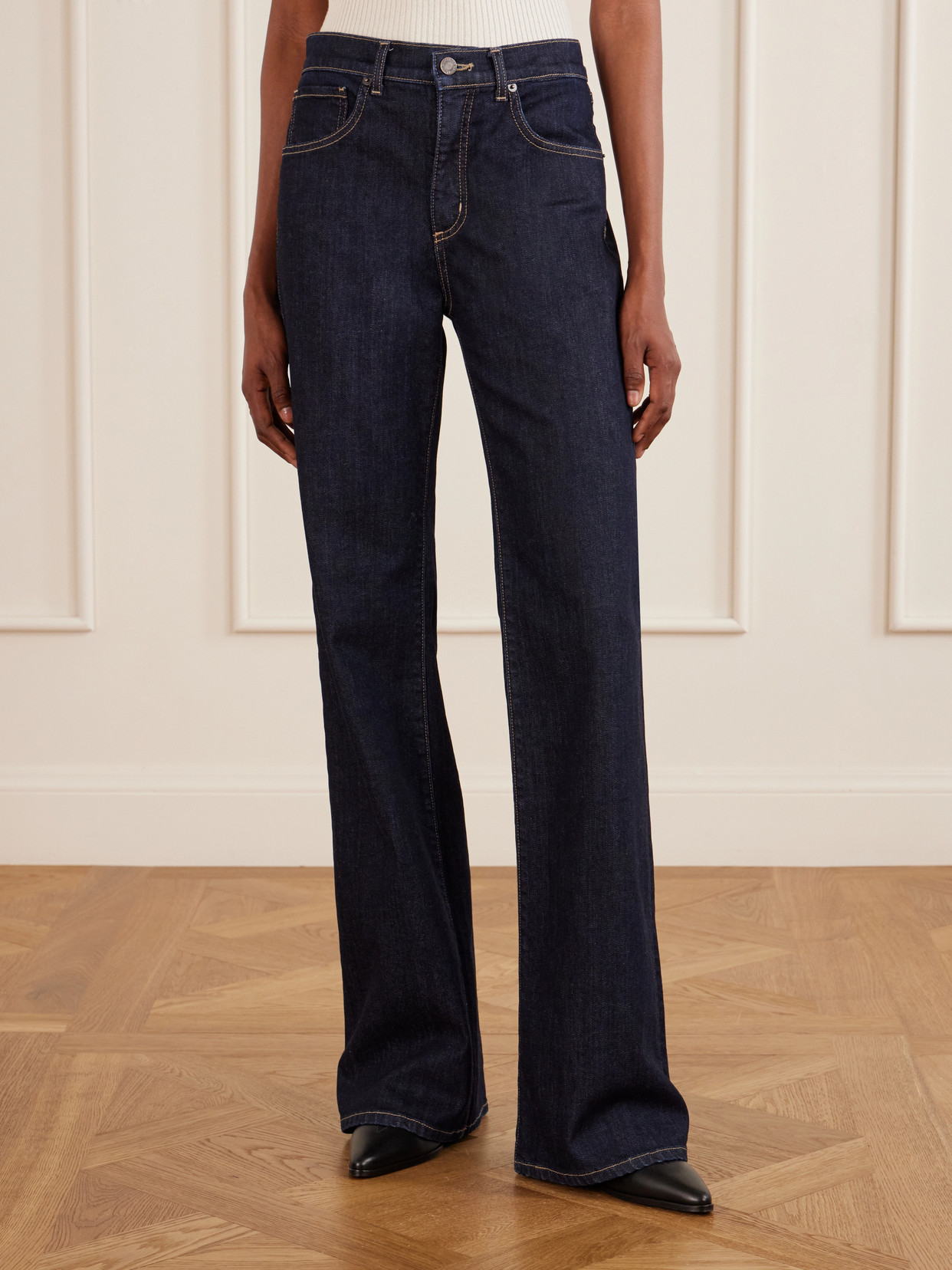 Celia High-Rise Flared Jeans