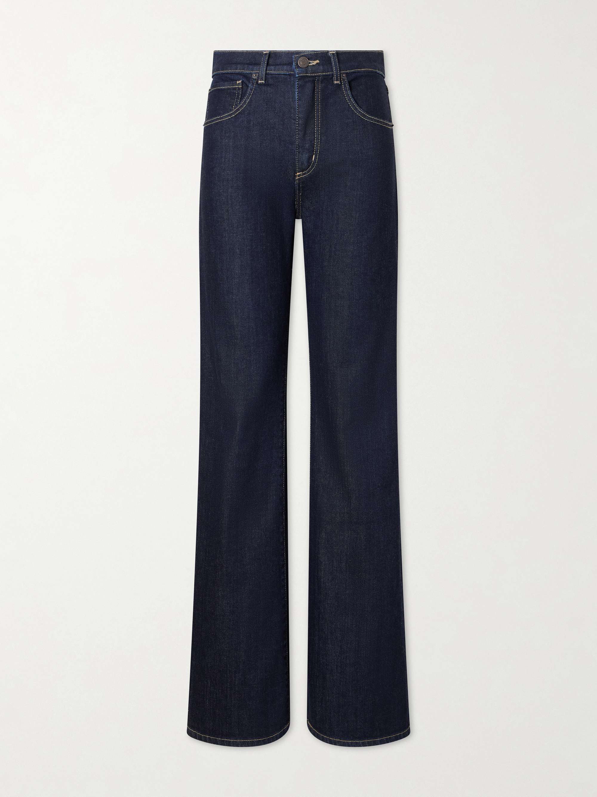 NILI LOTAN Celia high-rise straight-leg jeans