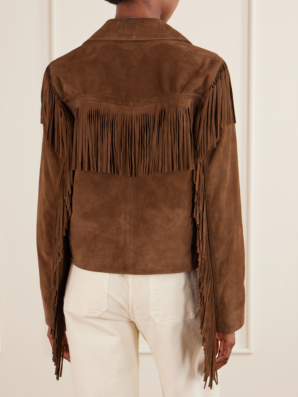 Eloi Fringe-Trimmed Jacket