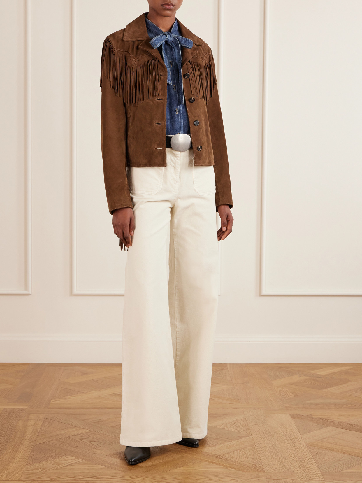 Eloi Fringe-Trimmed Jacket
