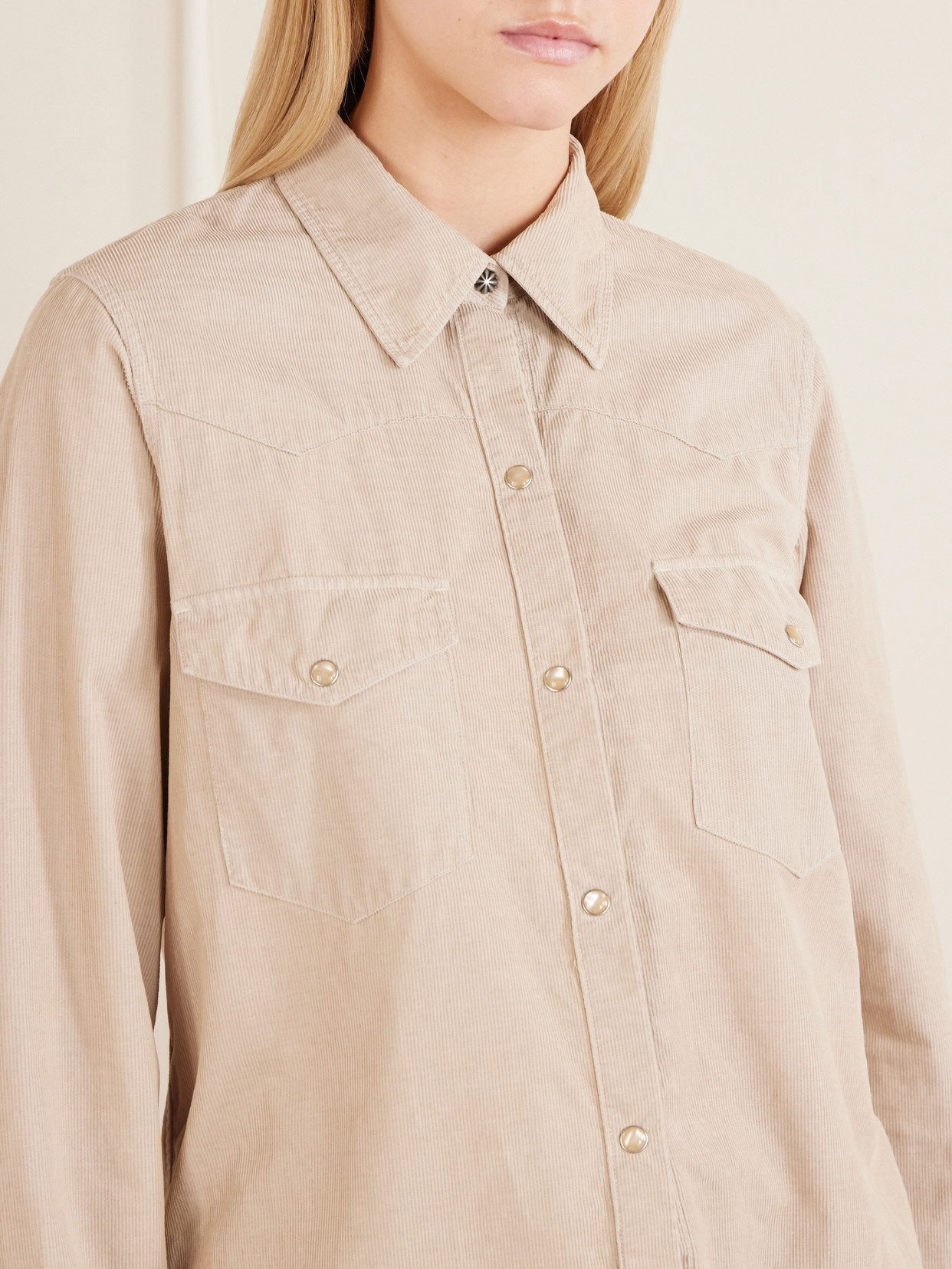 Travis Cotton Corduroy Shirt