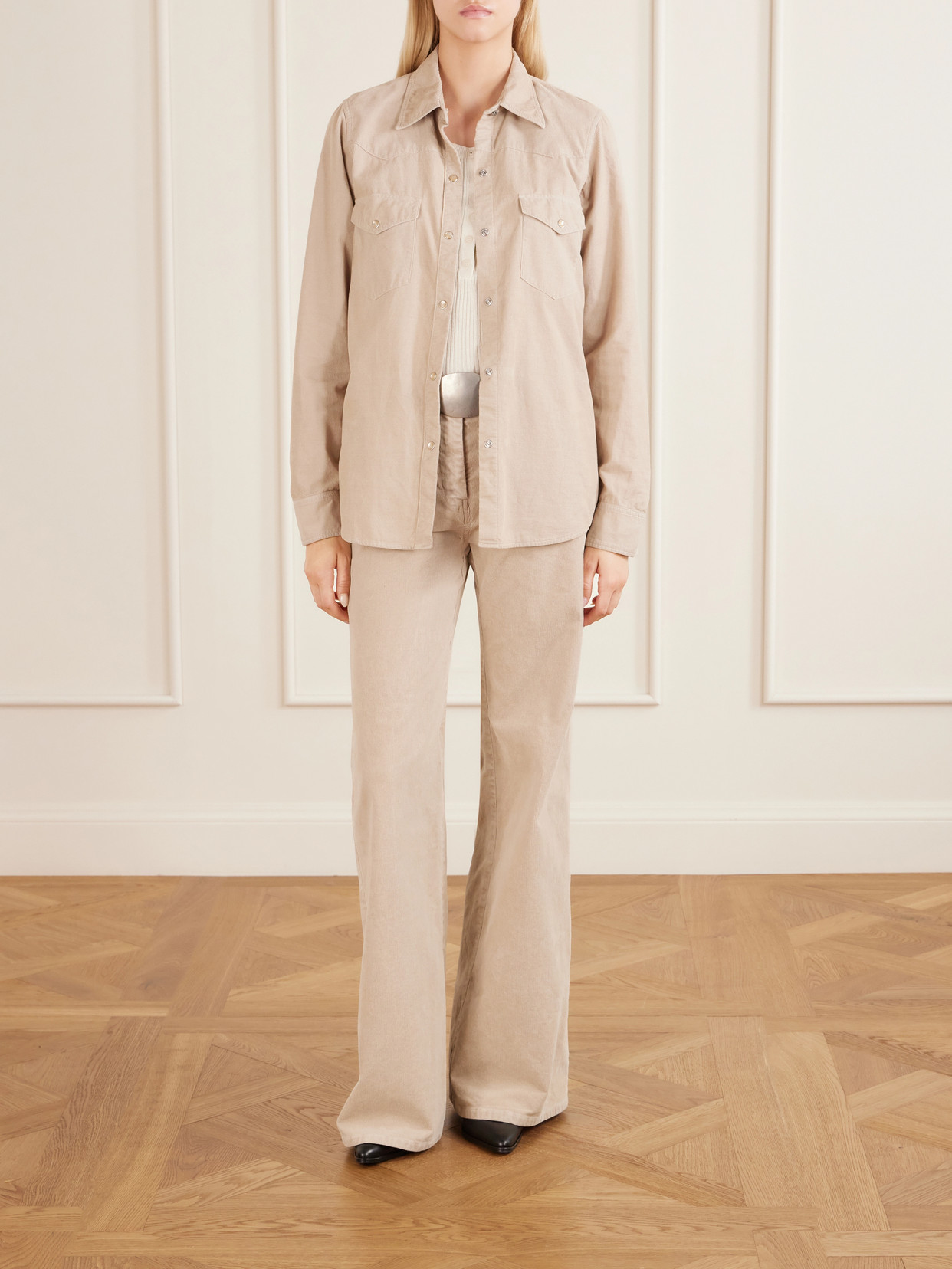 Travis Cotton Corduroy Shirt