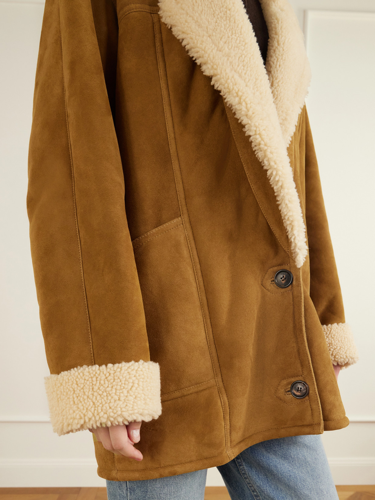 Noelle Shearling Coat