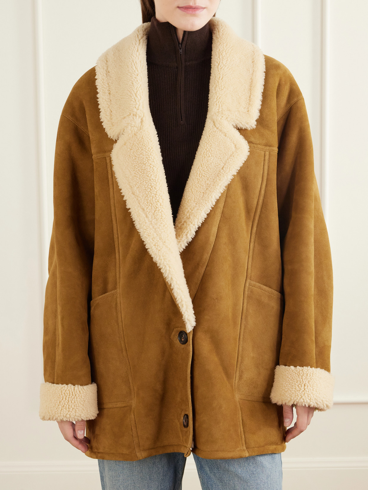 Noelle Shearling Coat