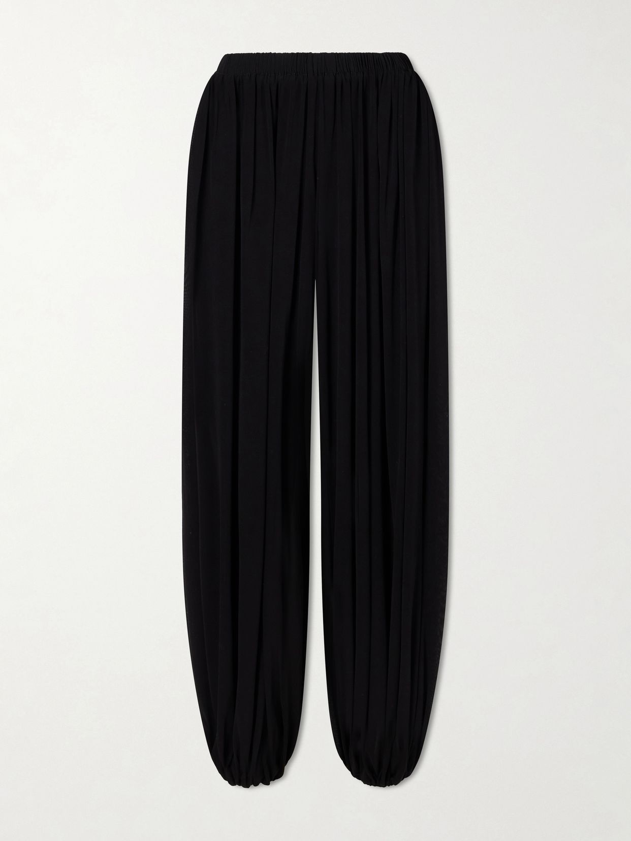 lolana satin jersey balloon pants