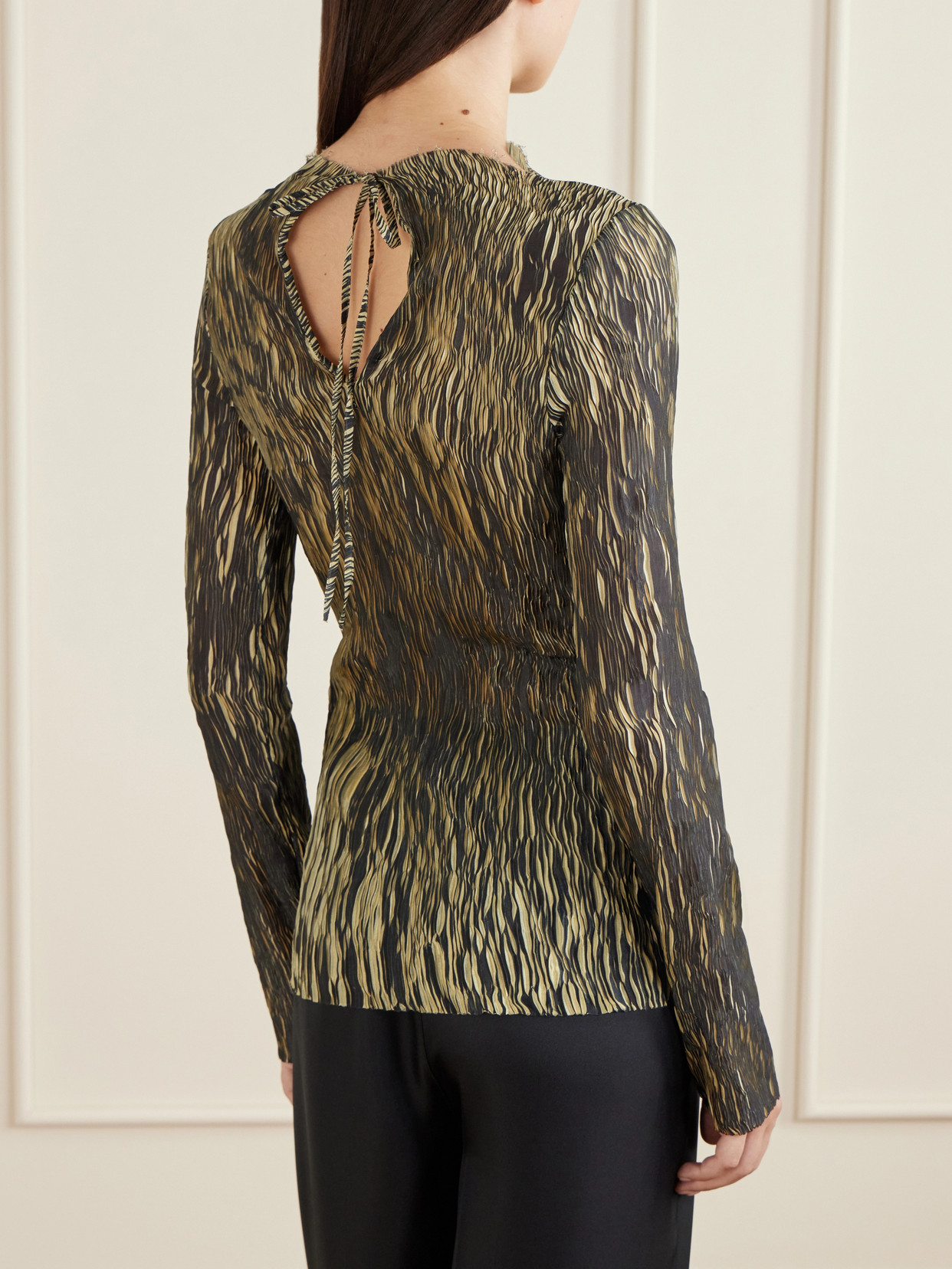 Plissé Blouse
