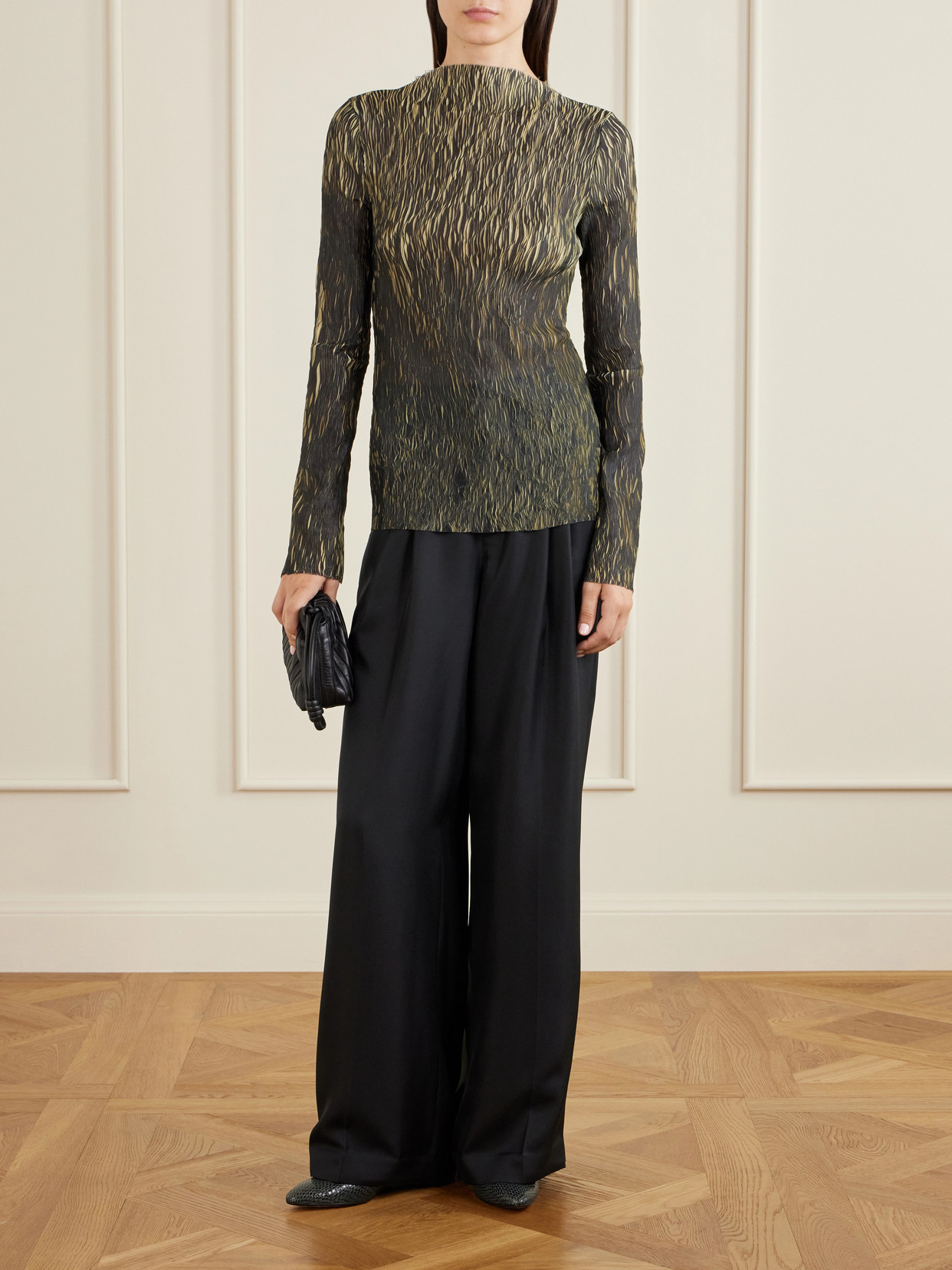 Plissé Blouse