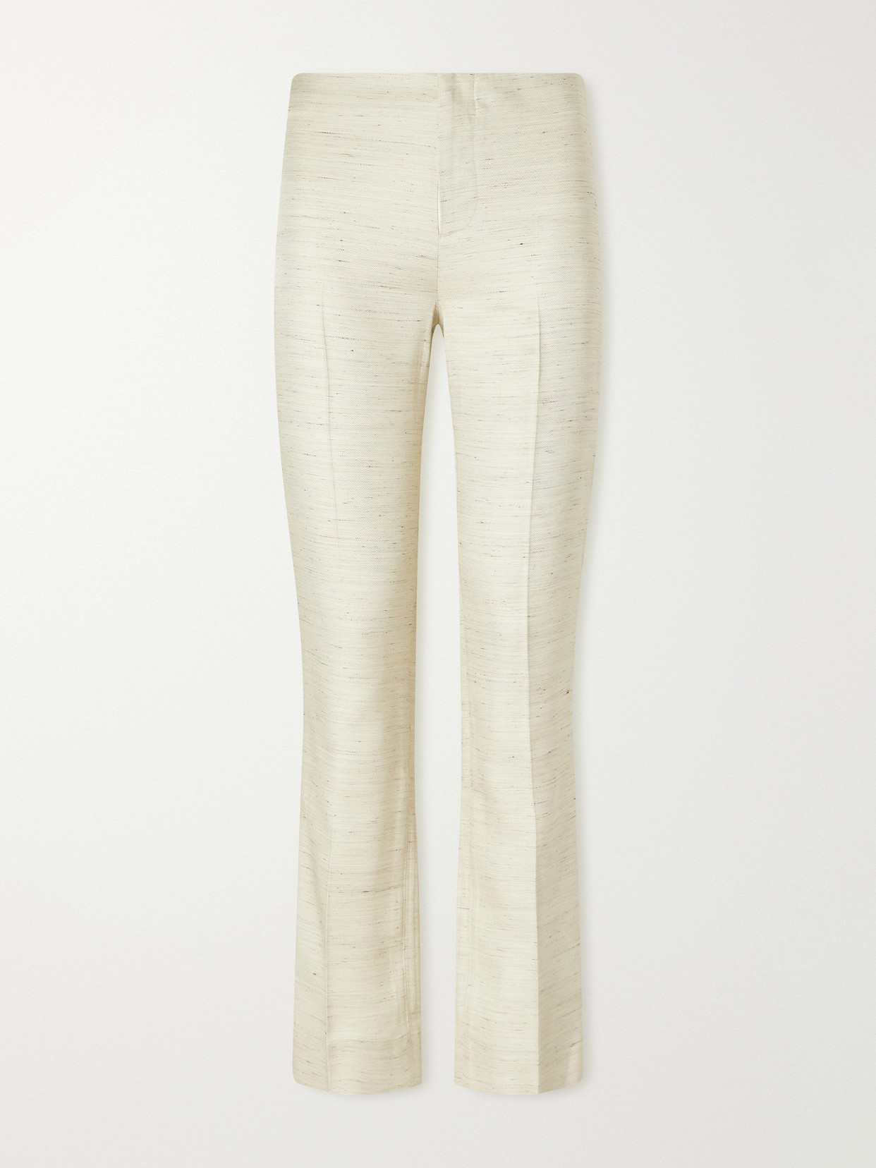 Liberowe Lilian Twill Straight-leg Pants In White