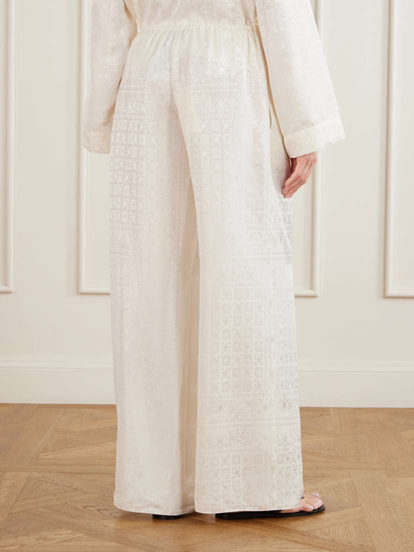 LIBEROWE Silk-jacquard Wide-leg Pants | Thumbnail 4 LIBEROWE Silk-jacquard Wide-leg Pants | Thumbnail 4