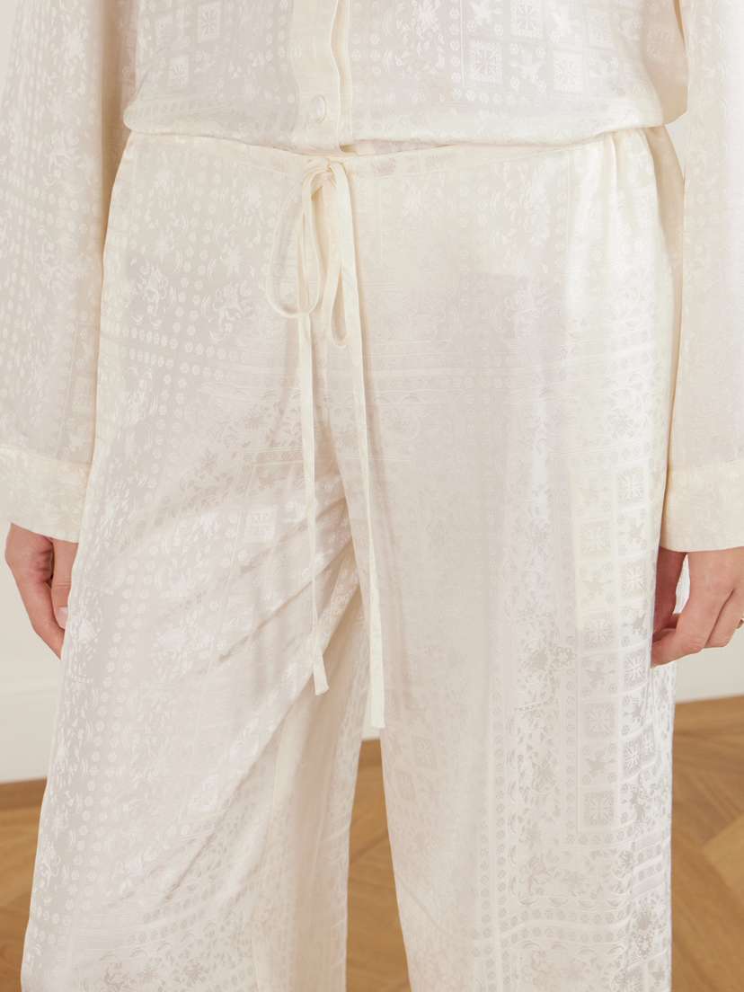 LIBEROWE Silk-jacquard Wide-leg Pants | Thumbnail 5 LIBEROWE Silk-jacquard Wide-leg Pants | Thumbnail 5