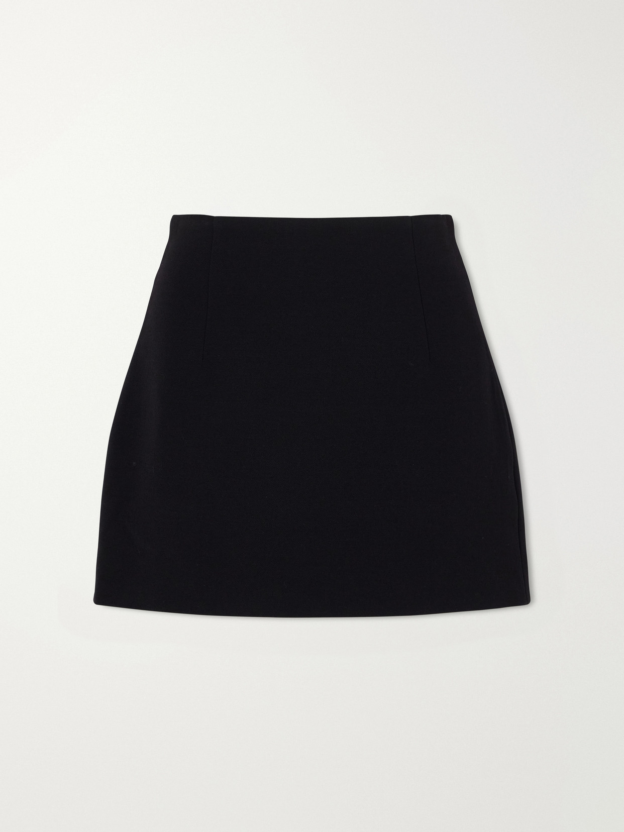Liberowe Vera Wool Mini Skirt In Black