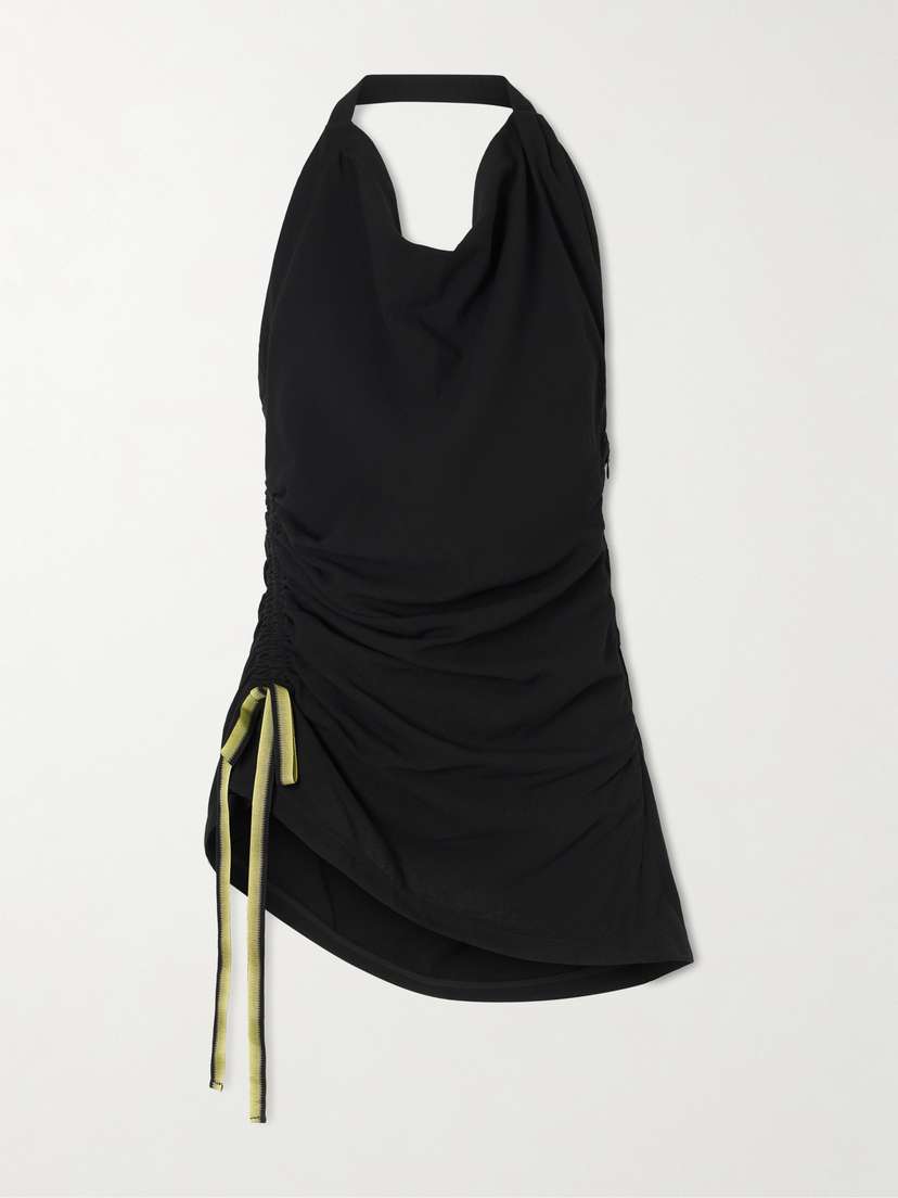 Proenza Schouler Melia Ruched Crepe Halterneck Top | Thumbnail 5 Proenza Schouler Melia Ruched Crepe Halterneck Top | Thumbnail 5