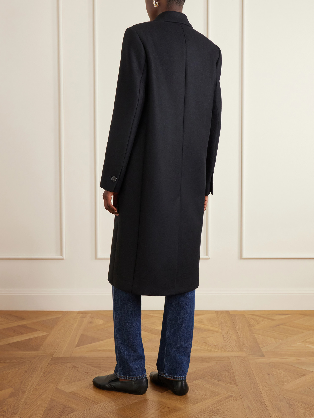 Wool-Blend Coat