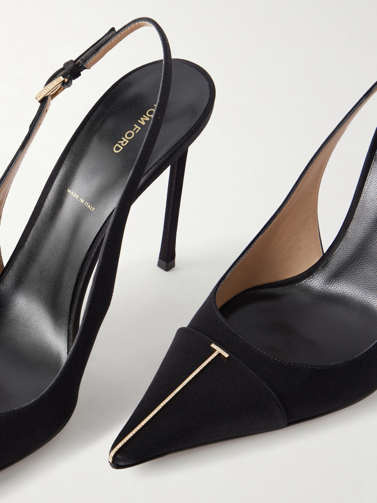 105 Crystal-Embellished Slingback