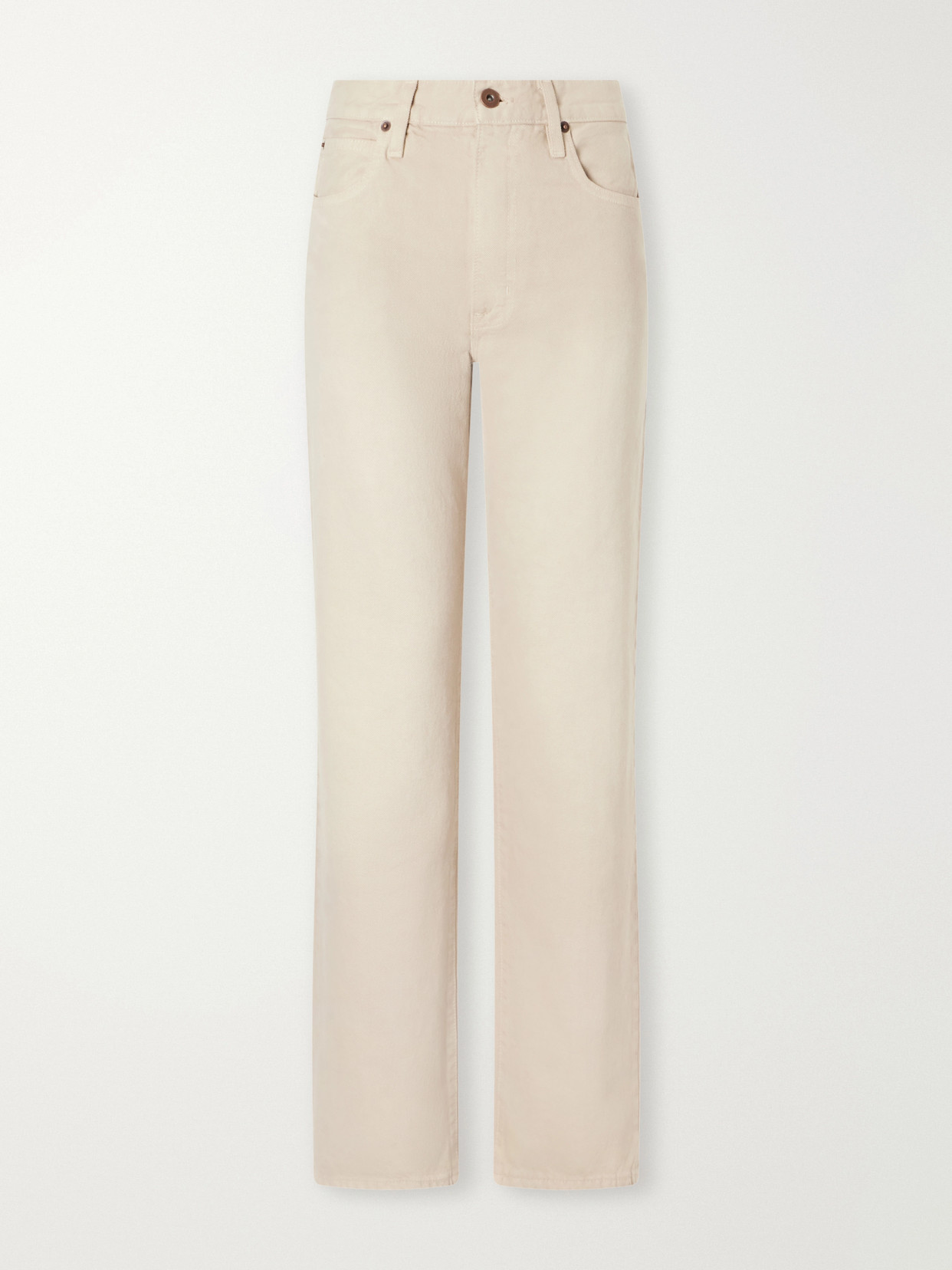 Kendra High-Rise Straight-Leg Jeans