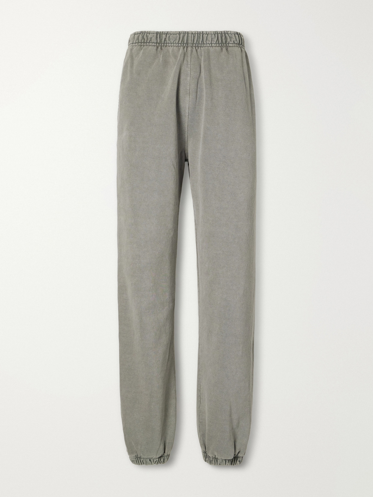 Slvrlake Cotton-jersey Slim-leg Sweatpants In Green