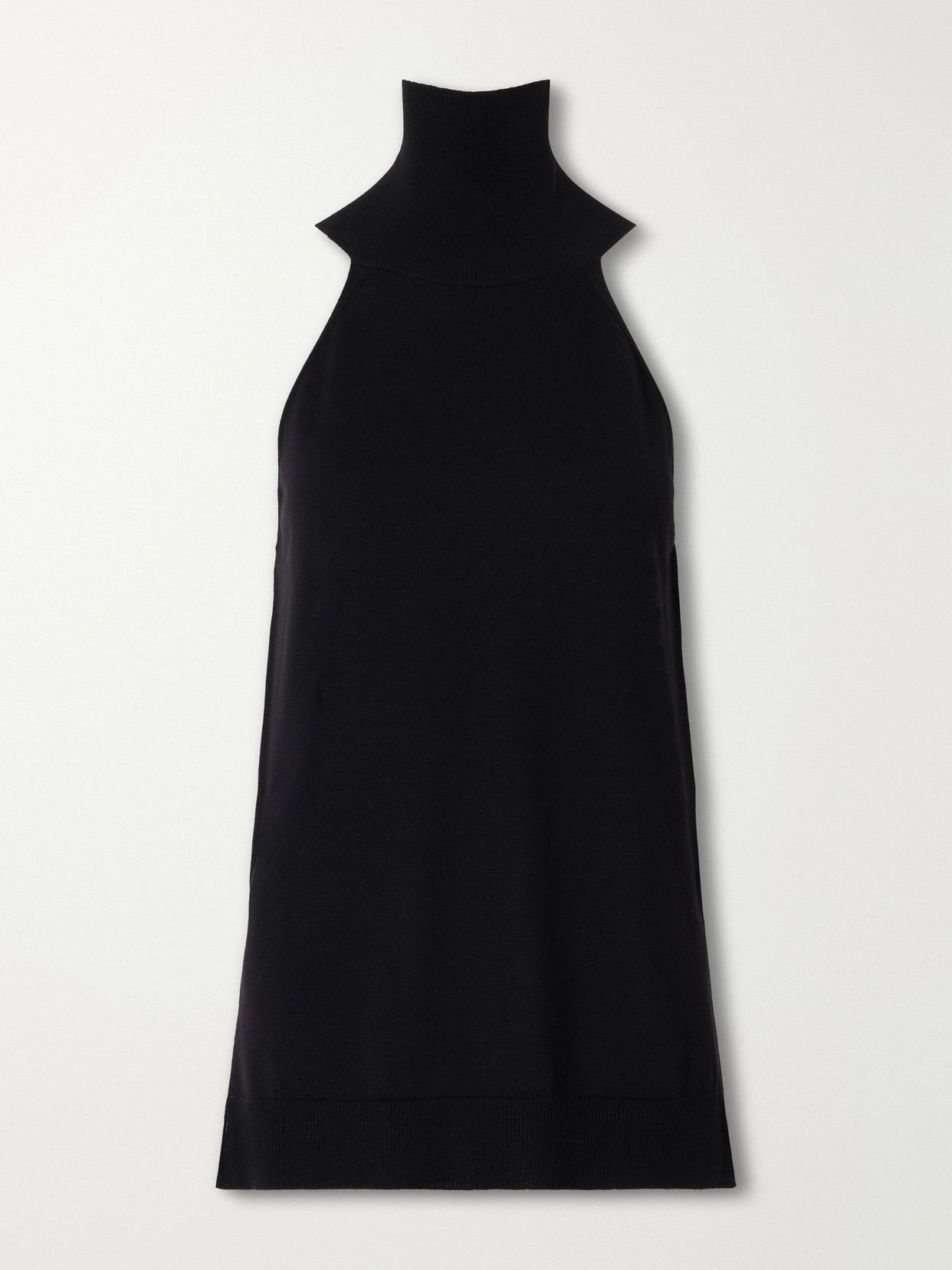 Fforme Devon Virgin Wool Blouse In Black