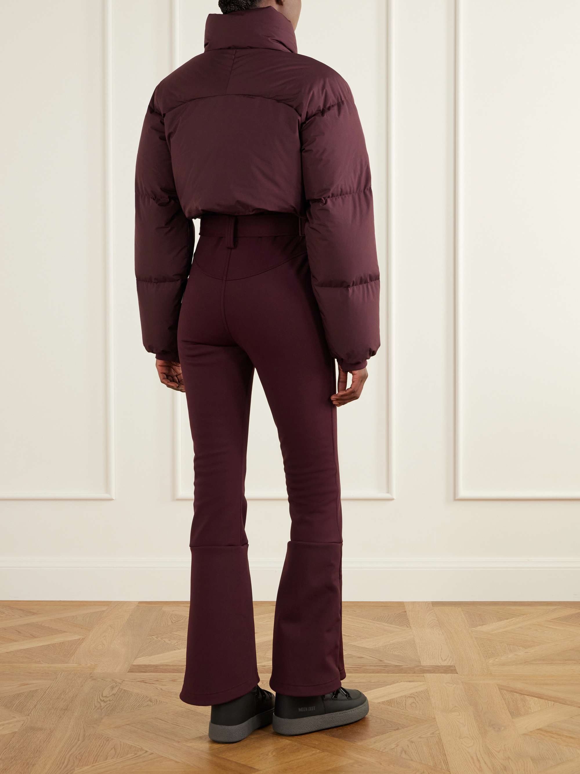 CORDOVA Myoko belted quilted shell down ski suit | NET-A-PORTER US