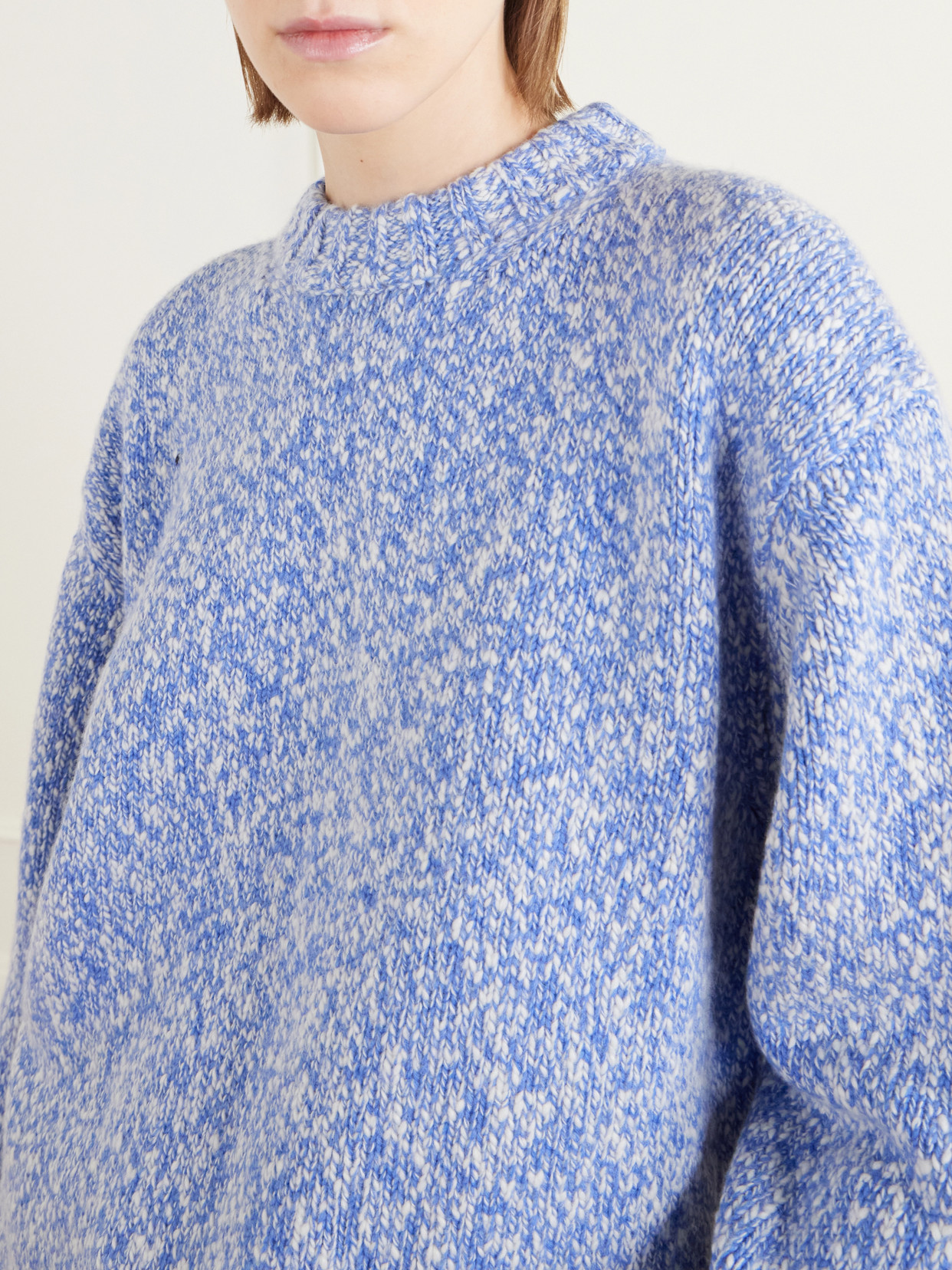 Marled Cashmere Sweater