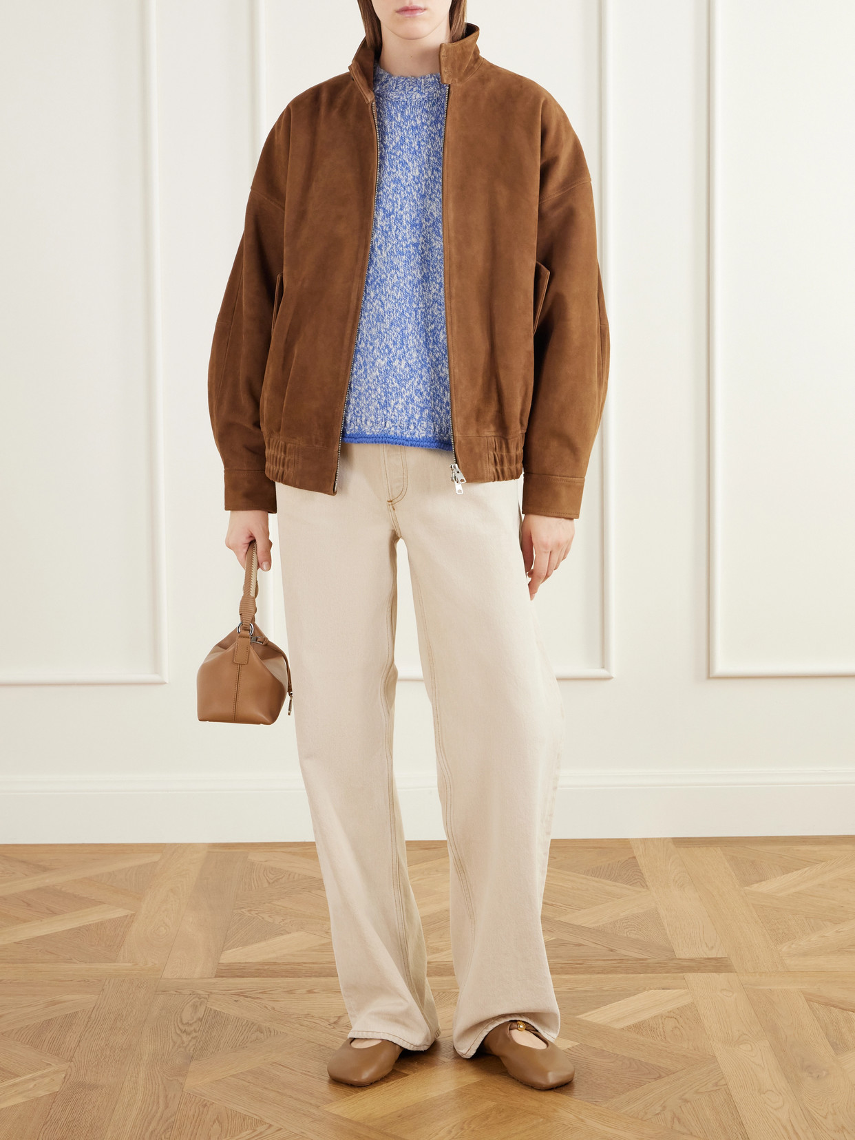 Marled Cashmere Sweater