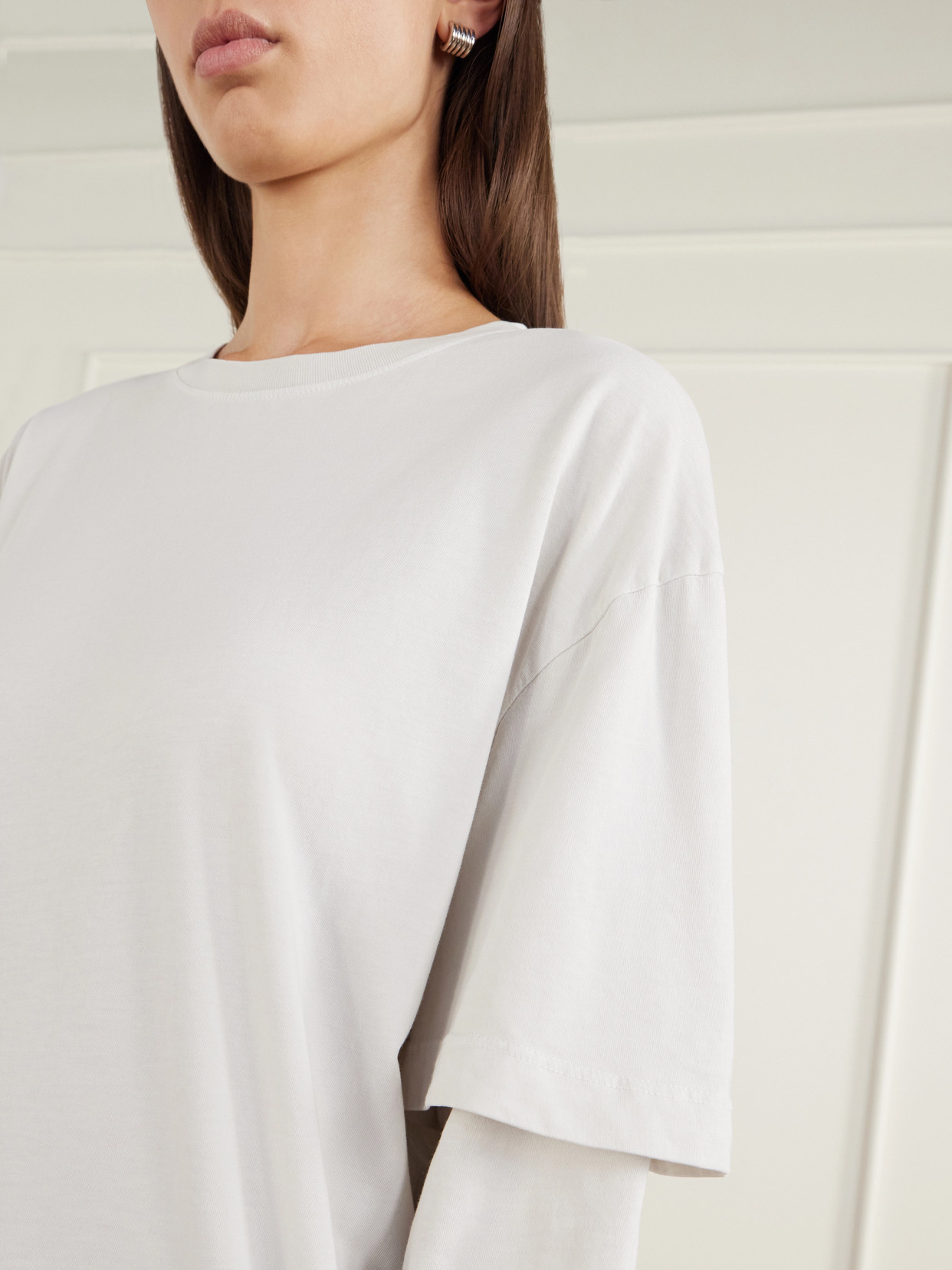 Lois Layered Cotton-Jersey T-Shirt