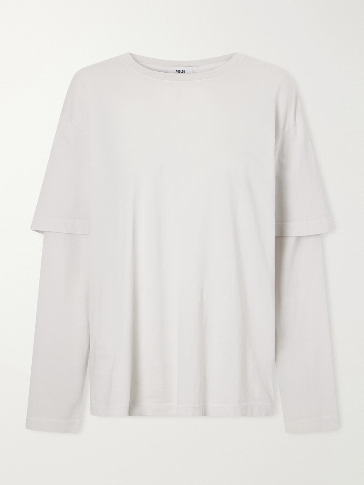 Lois Layered Cotton-Jersey T-Shirt