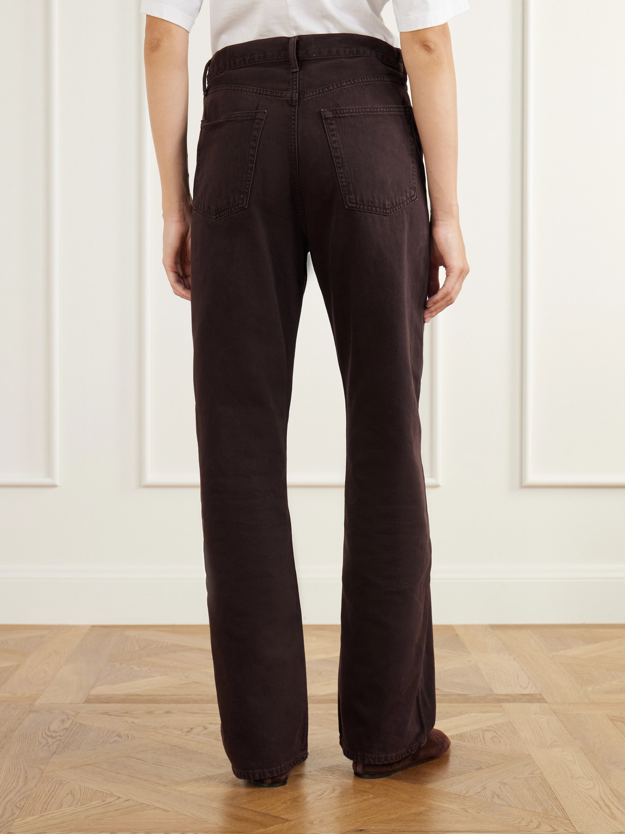 Vintage Loose High-Rise Straight-Leg Jeans