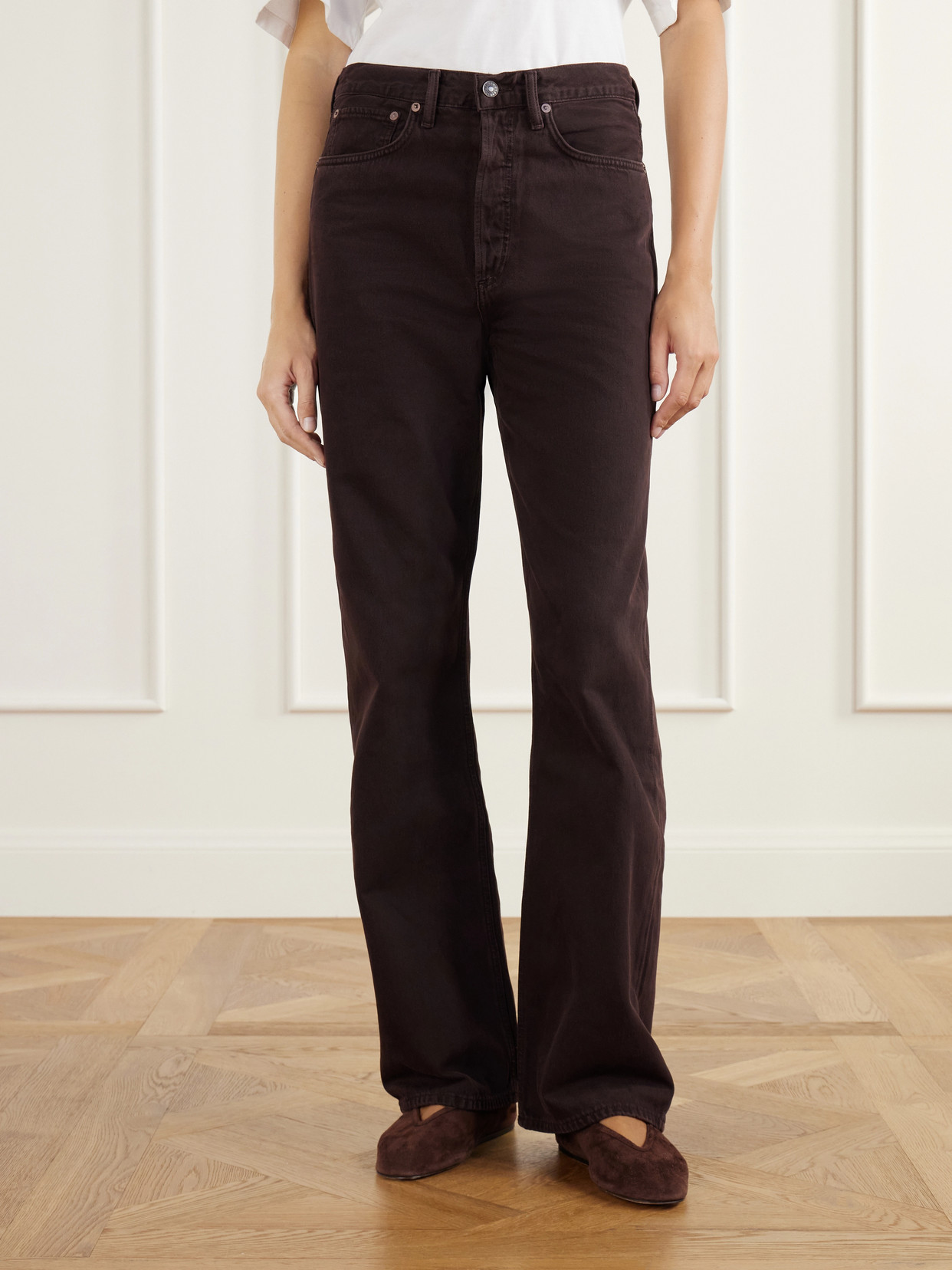 Vintage Loose High-Rise Straight-Leg Jeans