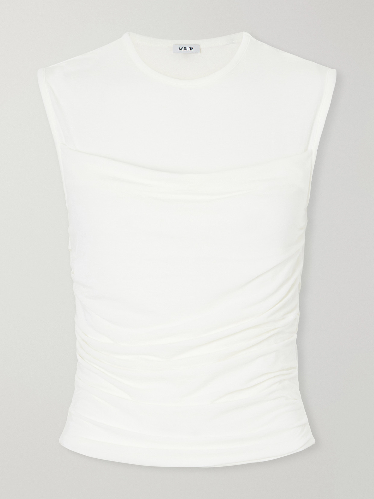Theodore Ruched Jersey Tank