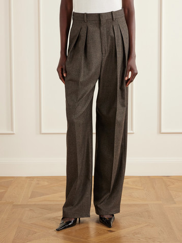 Saint Laurent Straight-leg wool pants