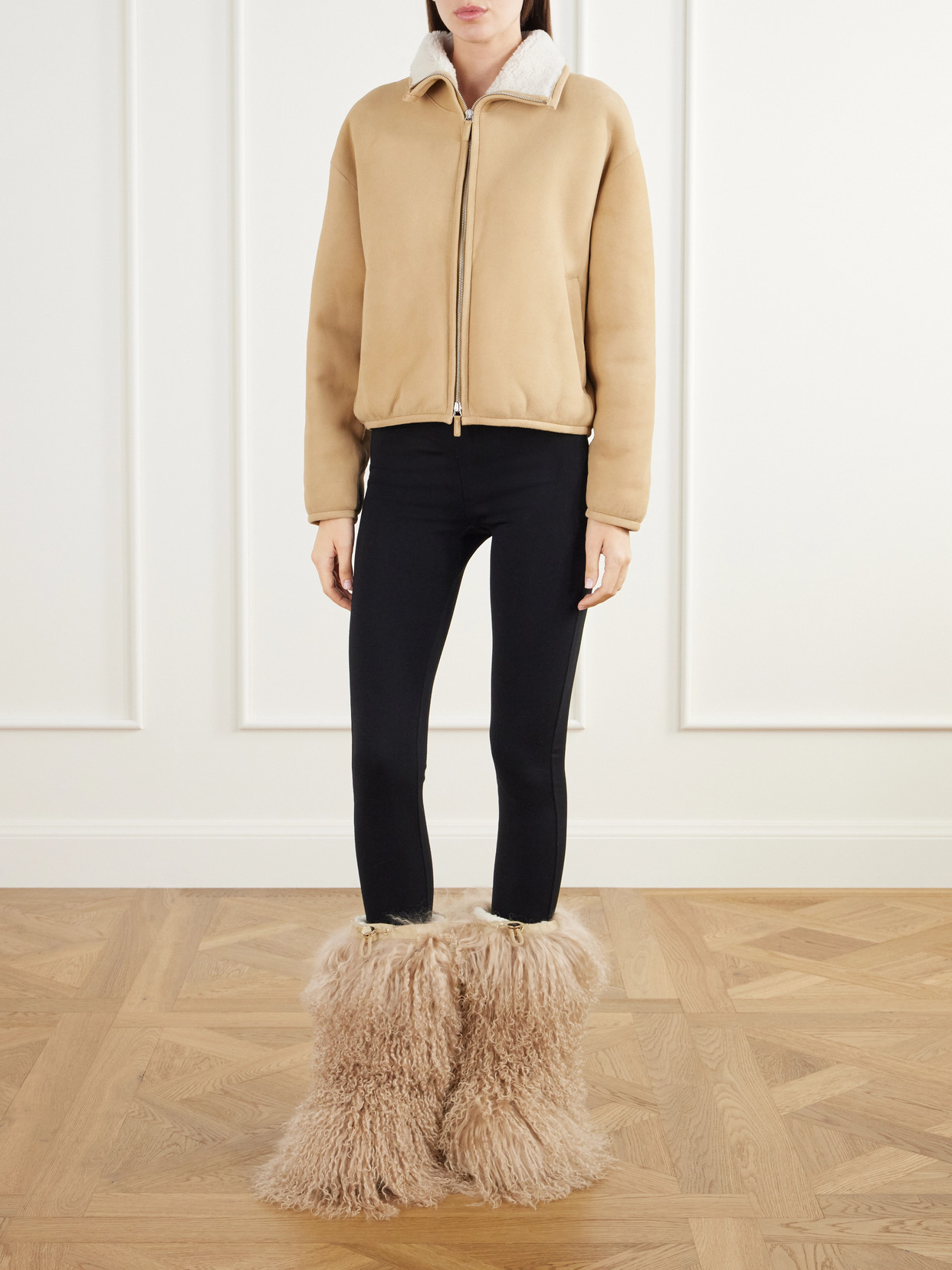 Les Arcs 10 Shearling Ankle Boots