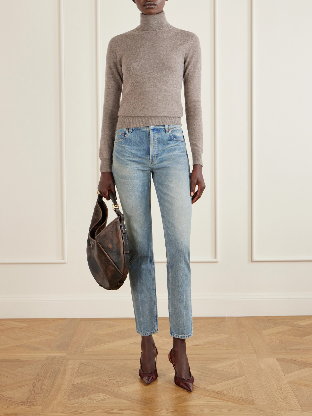 Cashmere Turtleneck Sweater