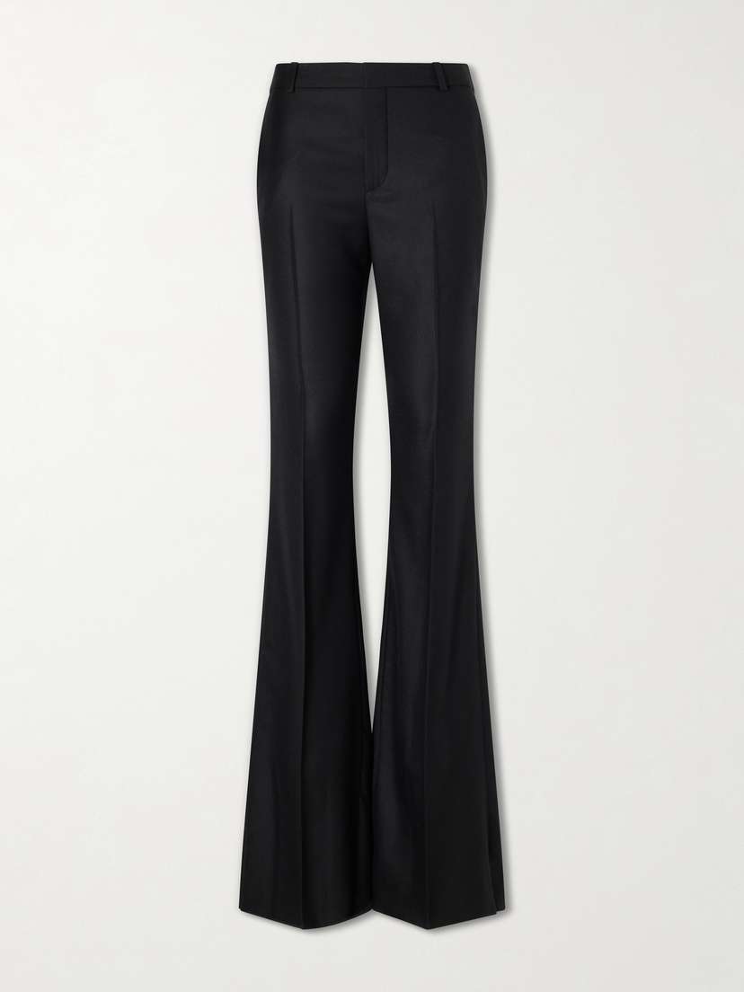 Saint Laurent Cashmere Flared Pants